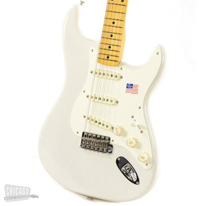 Fender Artist Eric Johnson Stratocaster White Blonde Electric Guitars / Solid Body