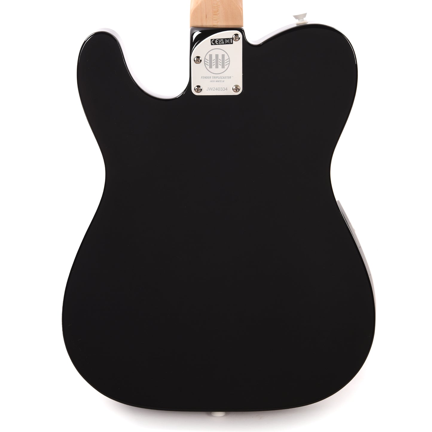Fender Artist Jack White Triplecaster Black Electric Guitars / Solid Body