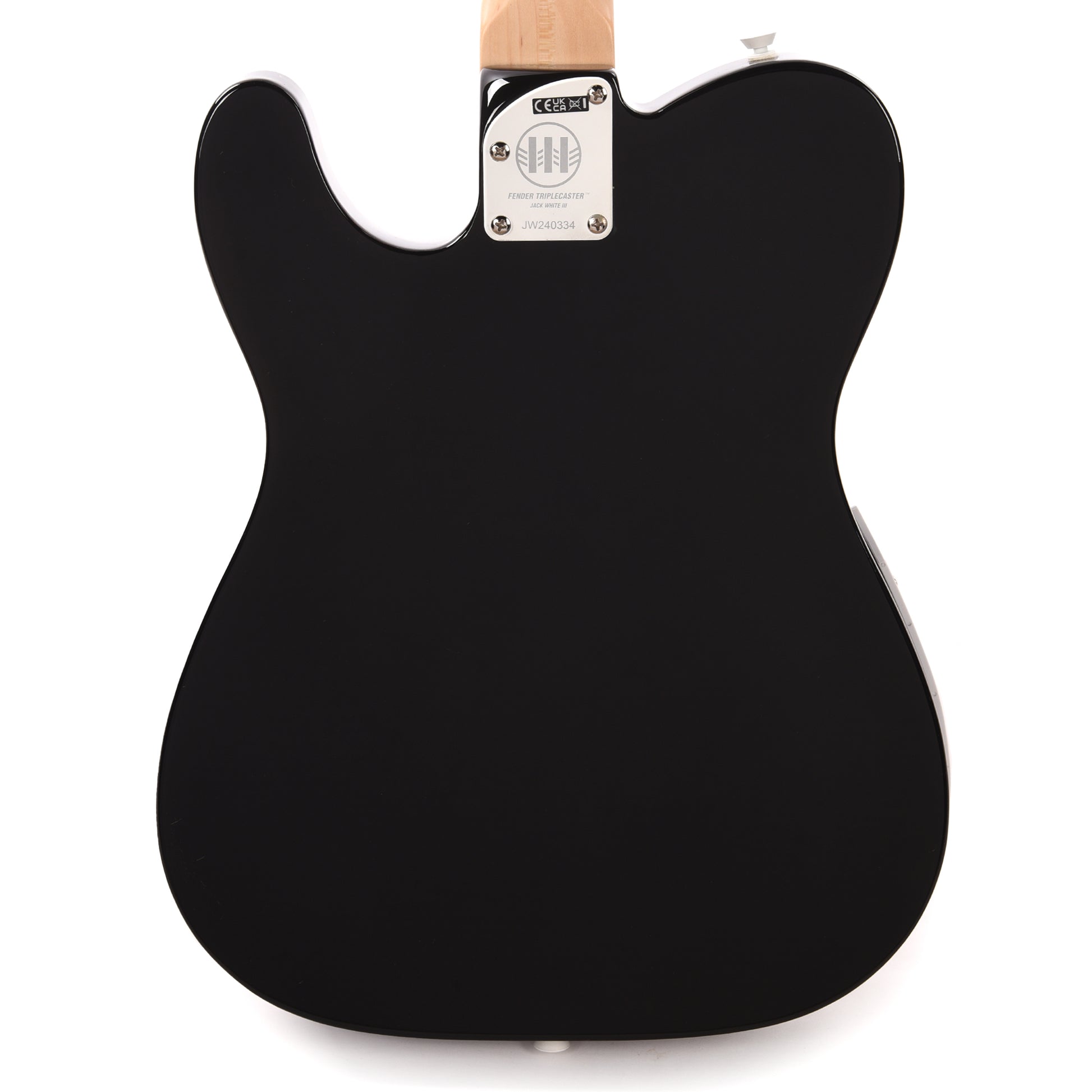 Fender Artist Jack White Triplecaster Black Electric Guitars / Solid Body