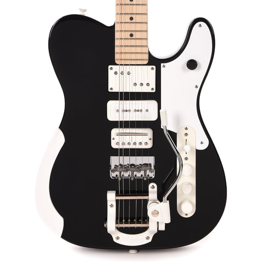 Fender Artist Jack White Triplecaster Black Electric Guitars / Solid Body