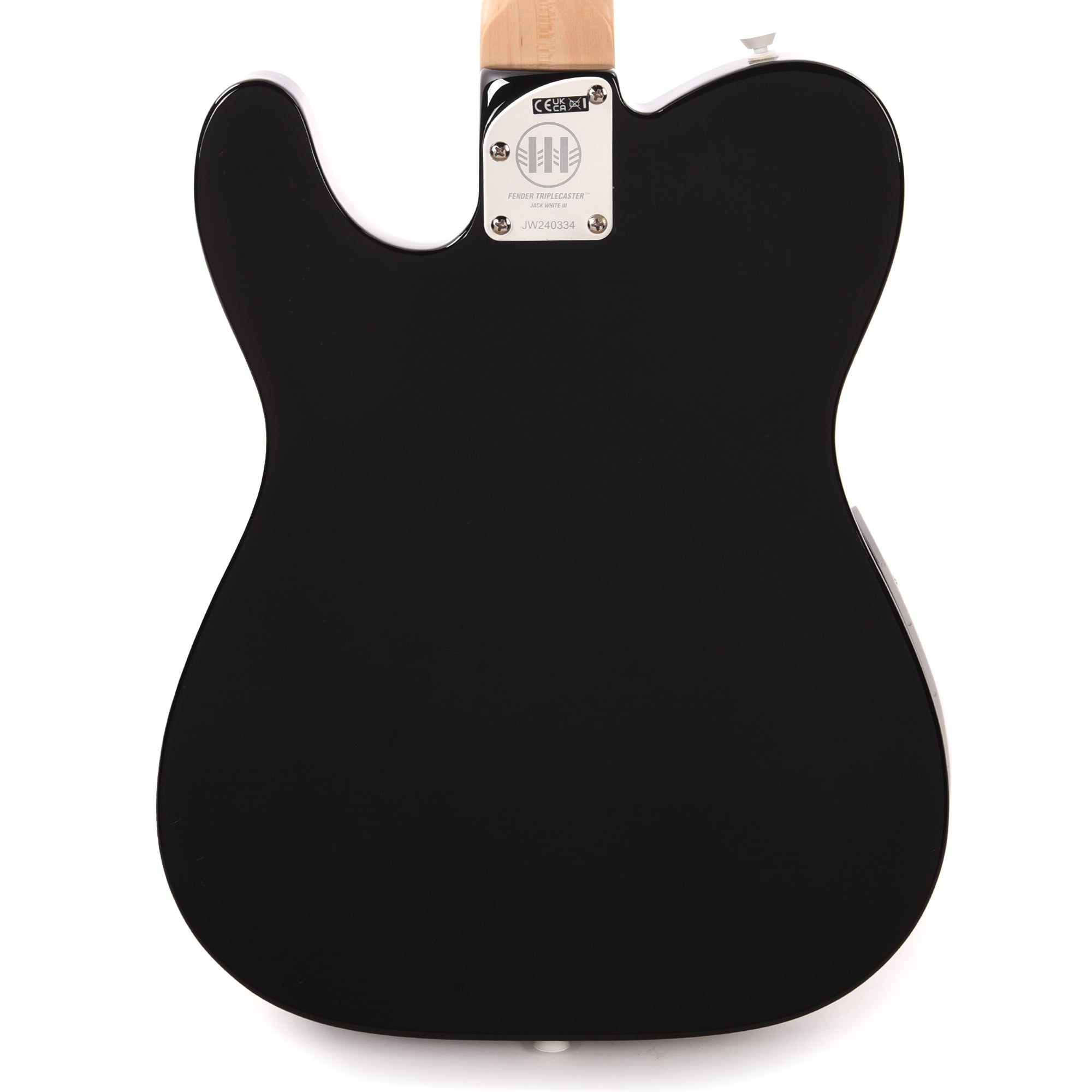 Fender Artist Jack White Triplecaster Black Electric Guitars / Solid Body