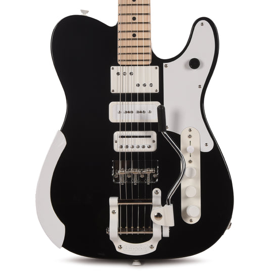 Fender Artist Jack White Triplecaster Black Electric Guitars / Solid Body
