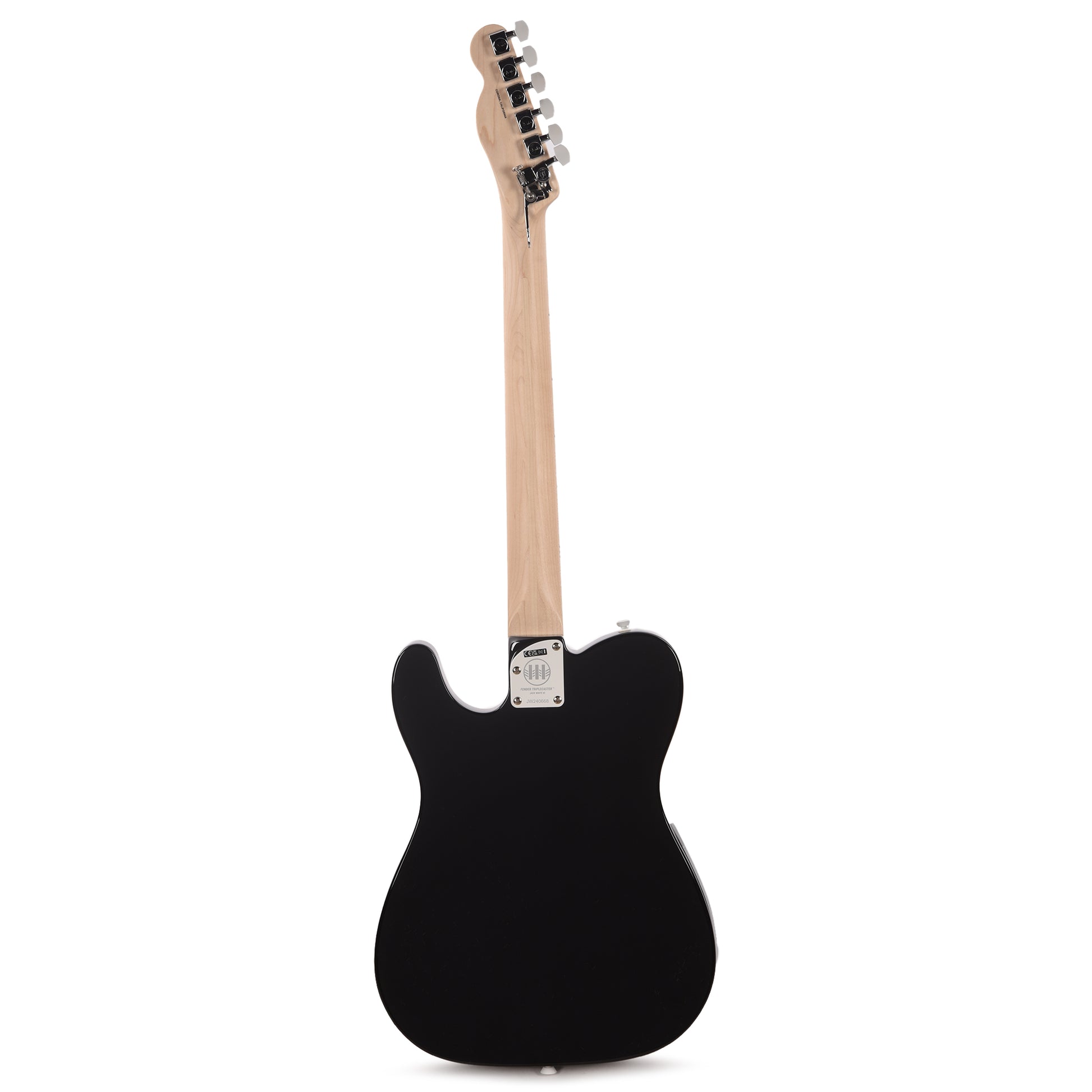 Fender Artist Jack White Triplecaster Black Electric Guitars / Solid Body