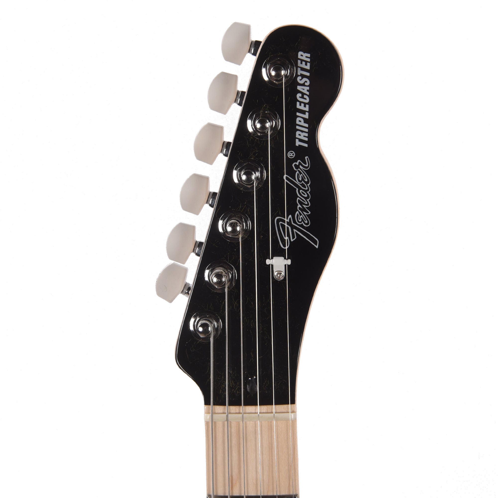 Fender Artist Jack White Triplecaster Black Electric Guitars / Solid Body
