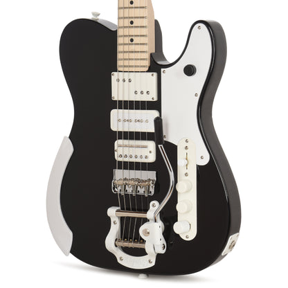 Fender Artist Jack White Triplecaster Black Electric Guitars / Solid Body