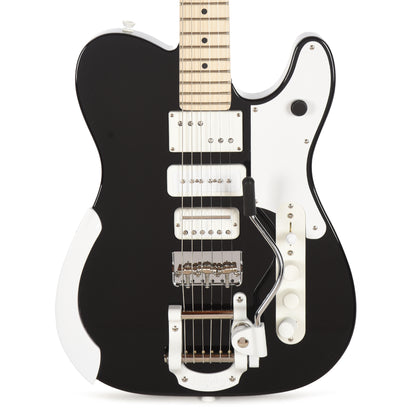 Fender Artist Jack White Triplecaster Black Electric Guitars / Solid Body