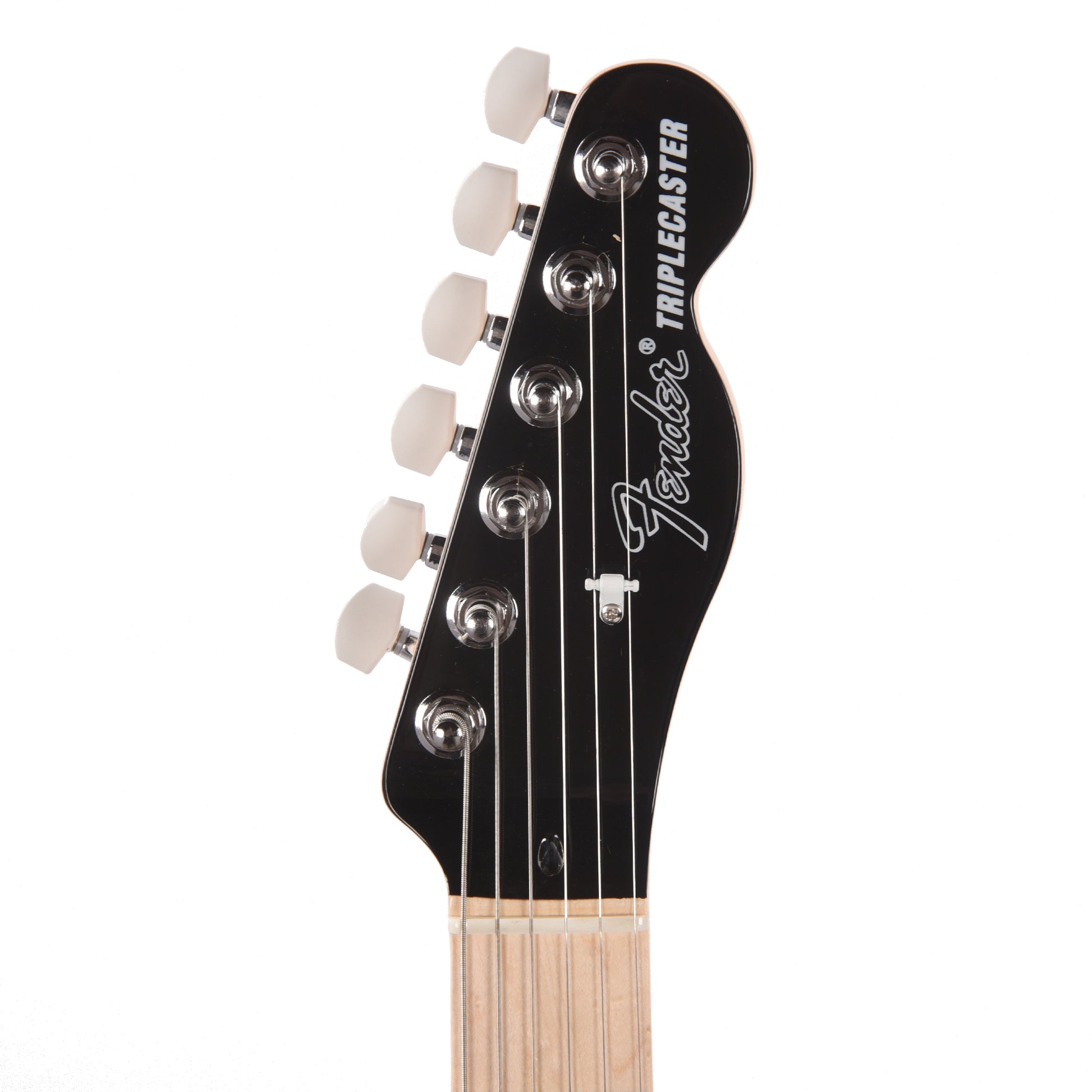 Fender Artist Jack White Triplecaster Black Electric Guitars / Solid Body