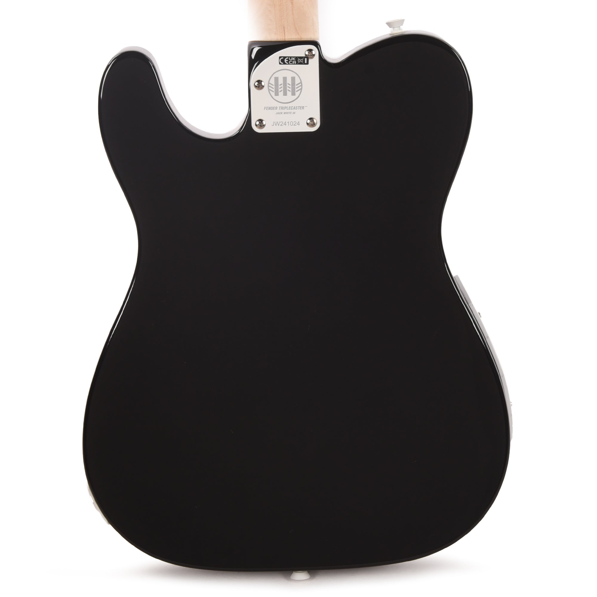 Fender Artist Jack White Triplecaster Black Electric Guitars / Solid Body