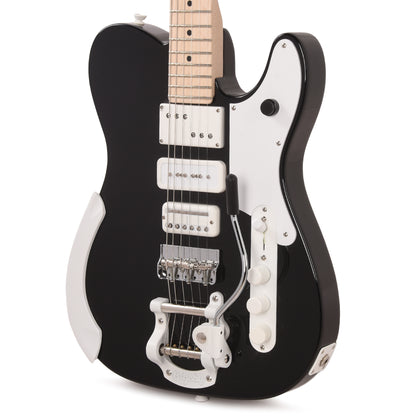 Fender Artist Jack White Triplecaster Black Electric Guitars / Solid Body