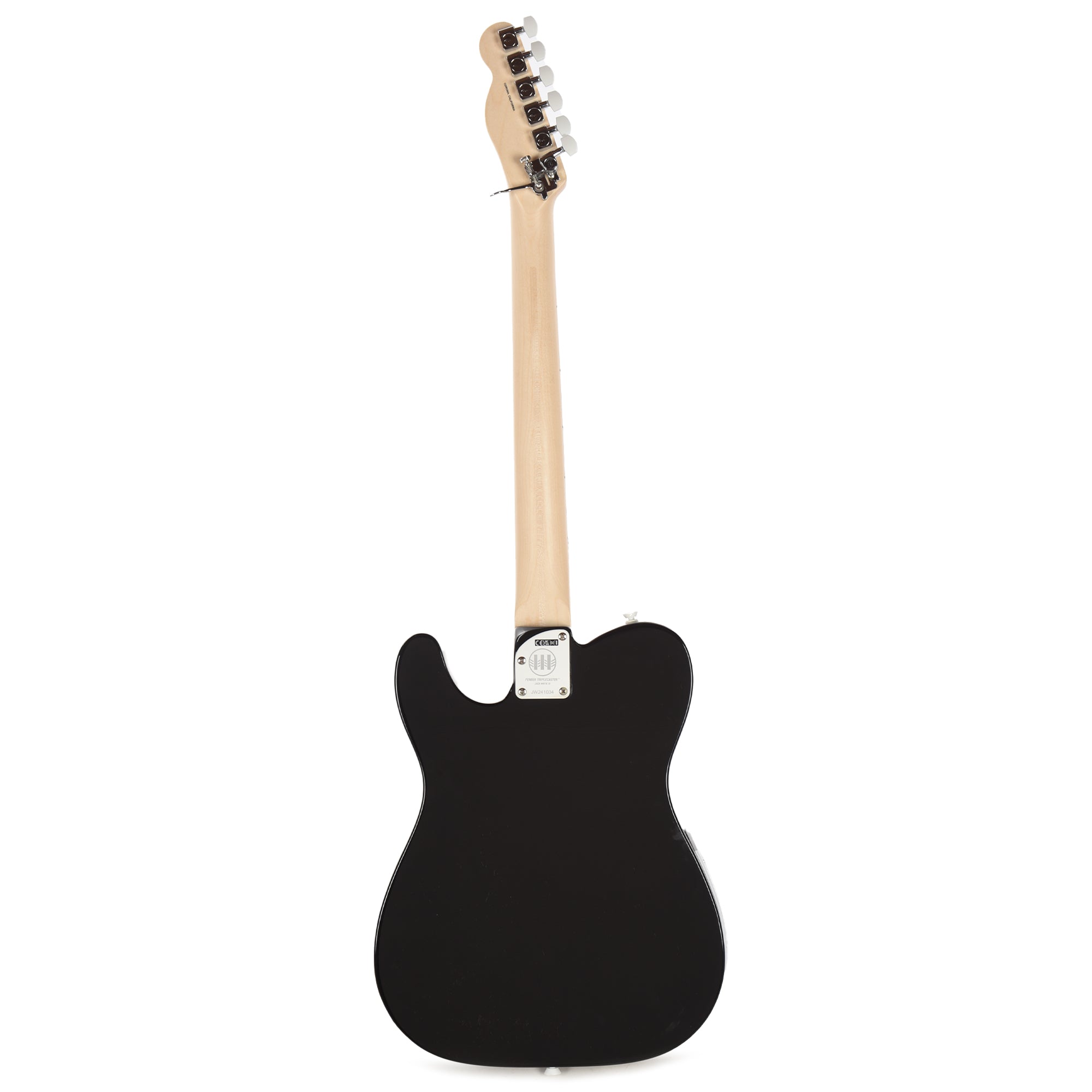 Fender Artist Jack White Triplecaster Black Electric Guitars / Solid Body