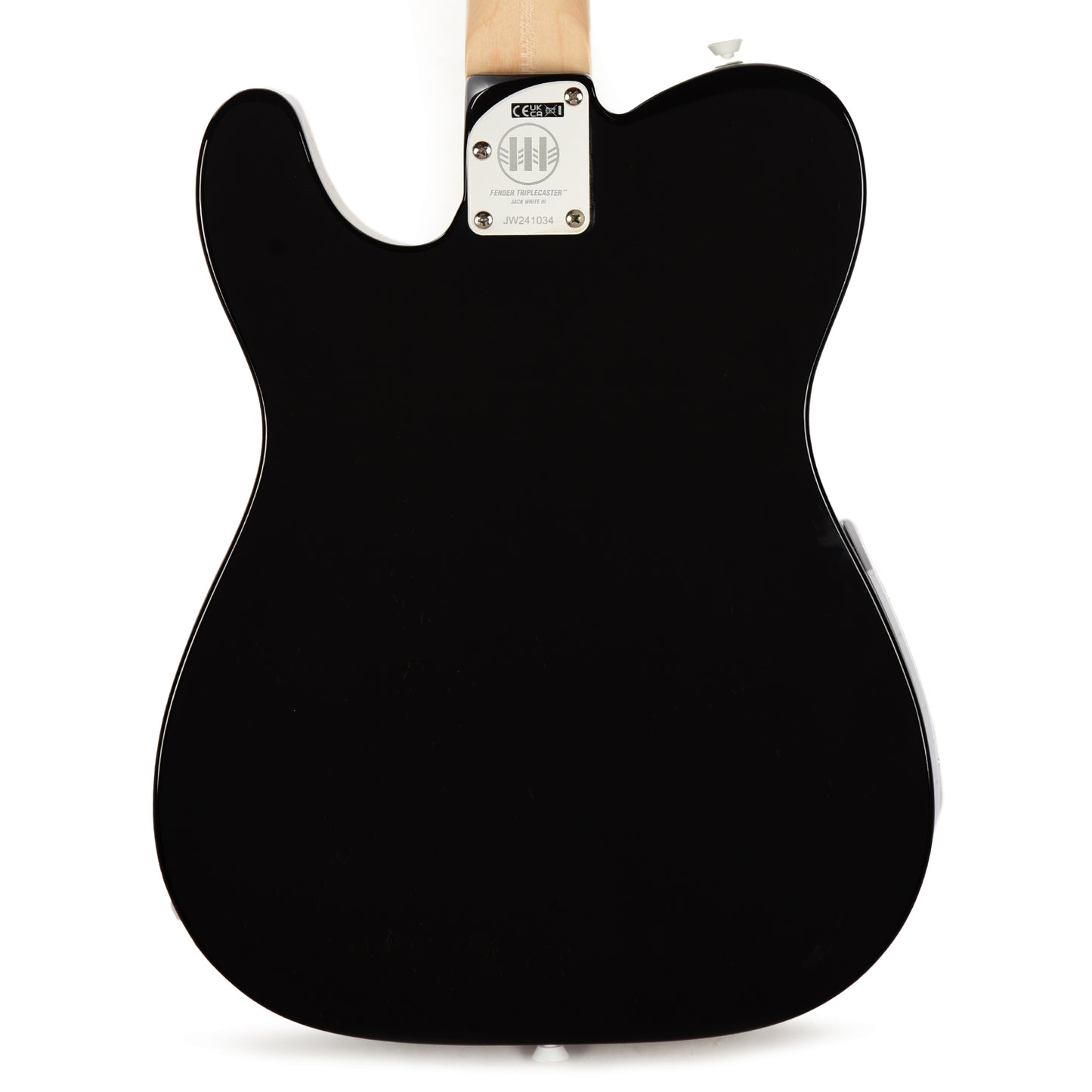Fender Artist Jack White Triplecaster Black Electric Guitars / Solid Body