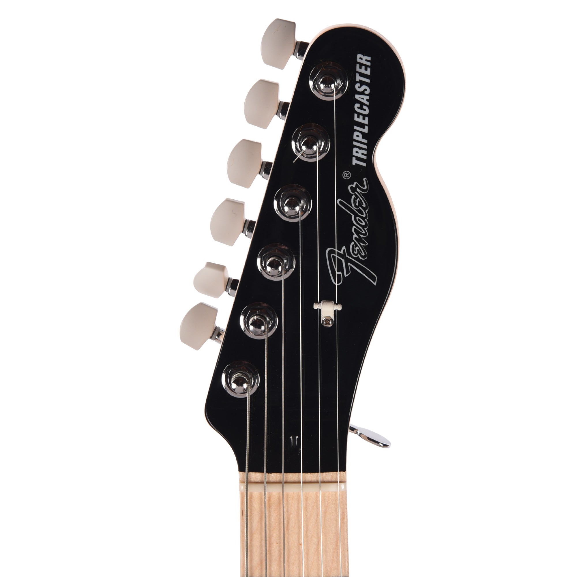 Fender Artist Jack White Triplecaster Black Electric Guitars / Solid Body
