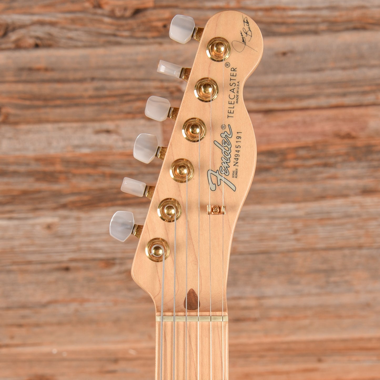 Fender Artist James Burton Telecaster Red Paisley Flames 2006 Electric Guitars / Solid Body