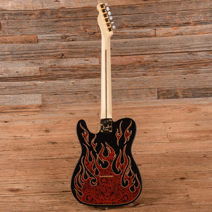 Fender Artist James Burton Telecaster Red Paisley Flames 2018 Electric Guitars / Solid Body
