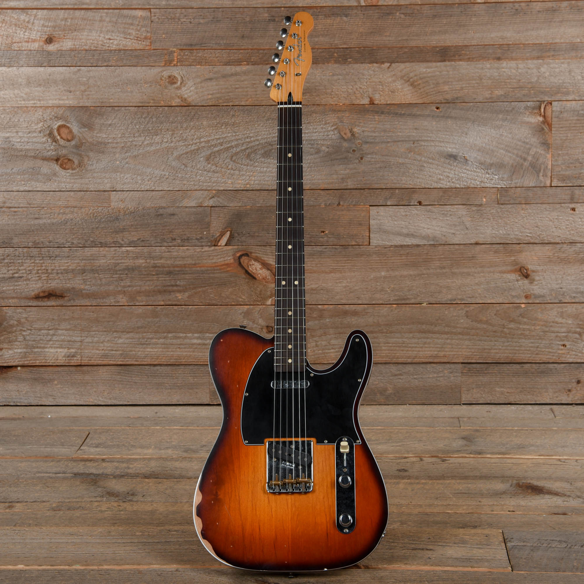 Fender Artist Jason Isbell Custom Telecaster Rosewood 3-color Chocolate Burst Electric Guitars / Solid Body