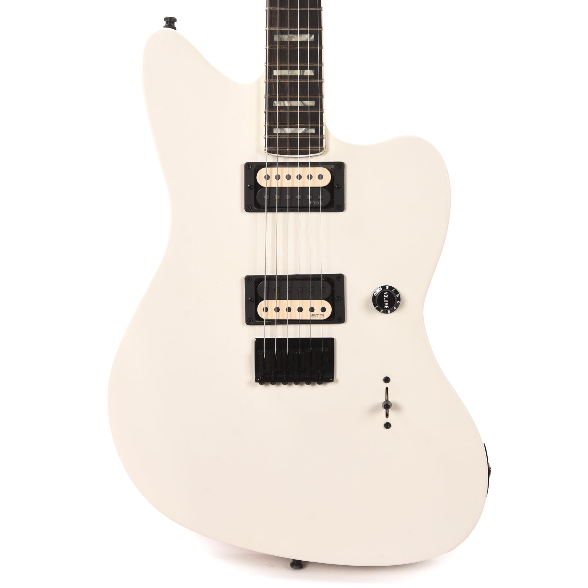 Fender Artist Jim Root Jazzmaster Arctic White Electric Guitars / Solid Body