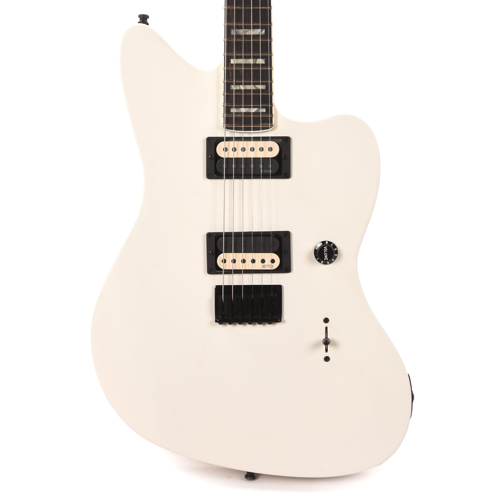 Fender Artist Jim Root Jazzmaster Arctic White Electric Guitars / Solid Body