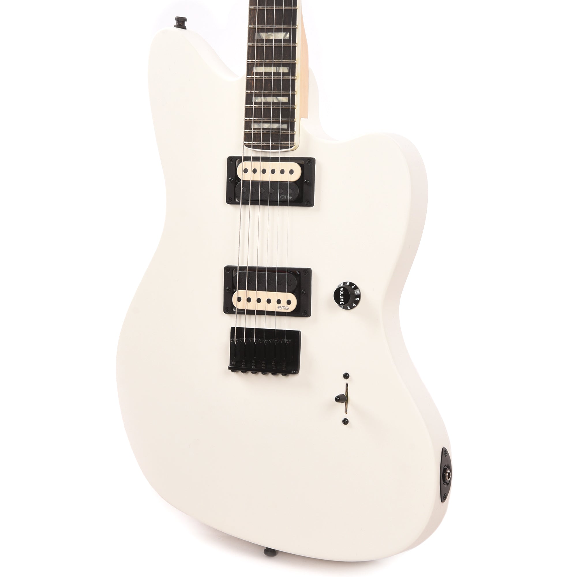 Fender Artist Jim Root Jazzmaster Arctic White Electric Guitars / Solid Body