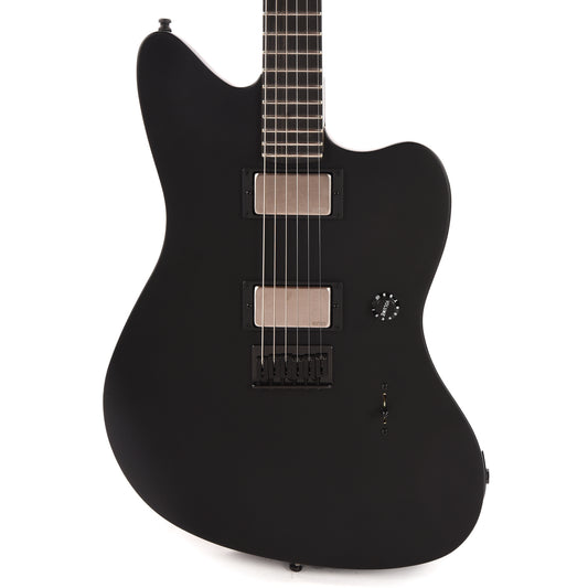 Fender Artist Jim Root Jazzmaster Flat Black Electric Guitars / Solid Body