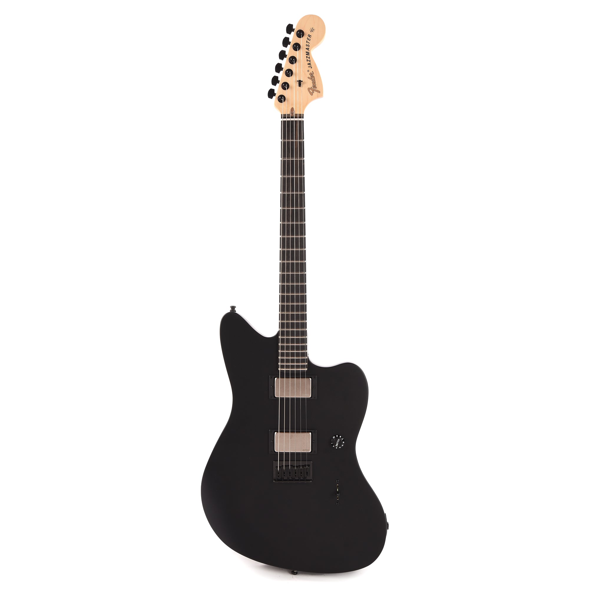 Fender Artist Jim Root Jazzmaster Flat Black Electric Guitars / Solid Body