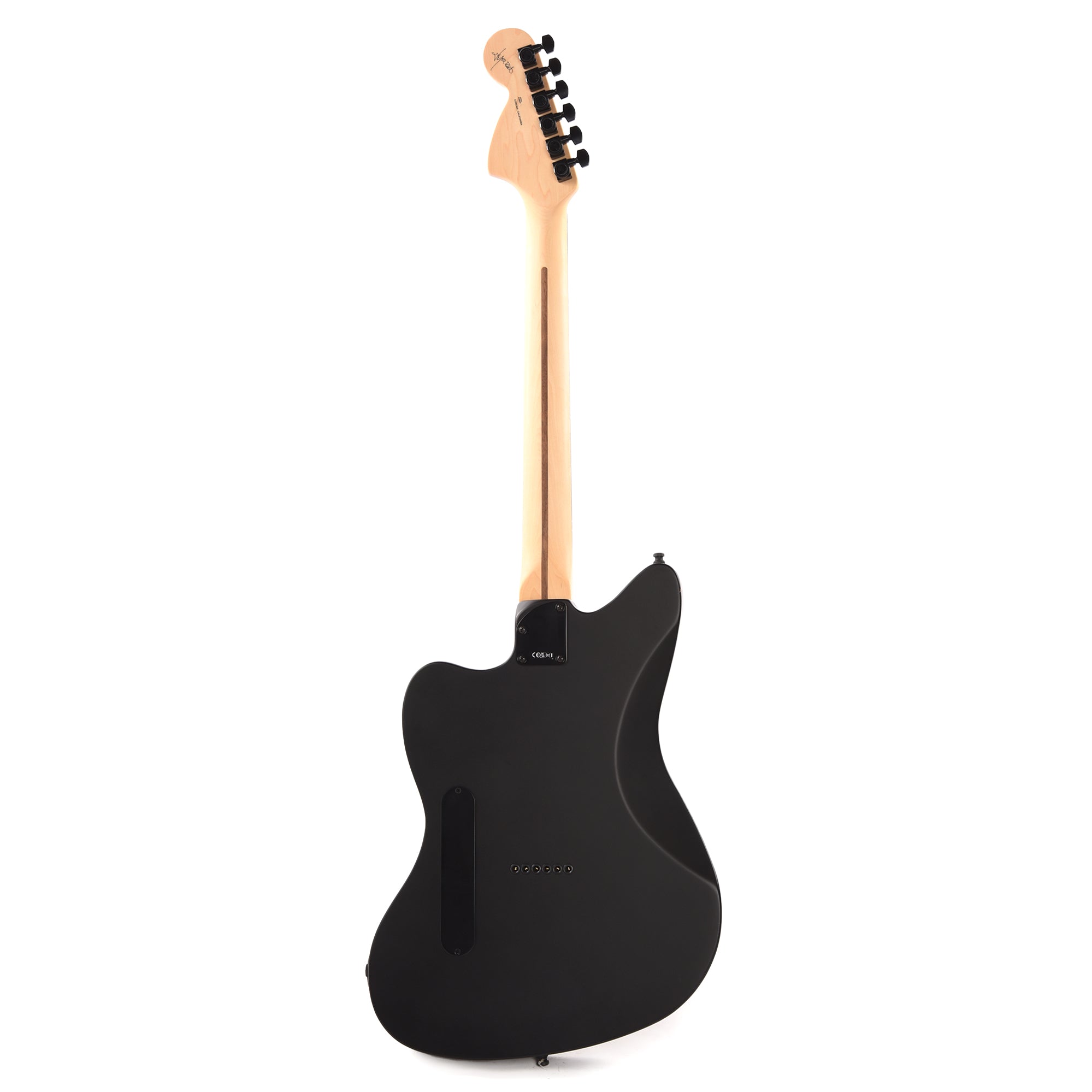 Fender Artist Jim Root Jazzmaster Flat Black Electric Guitars / Solid Body