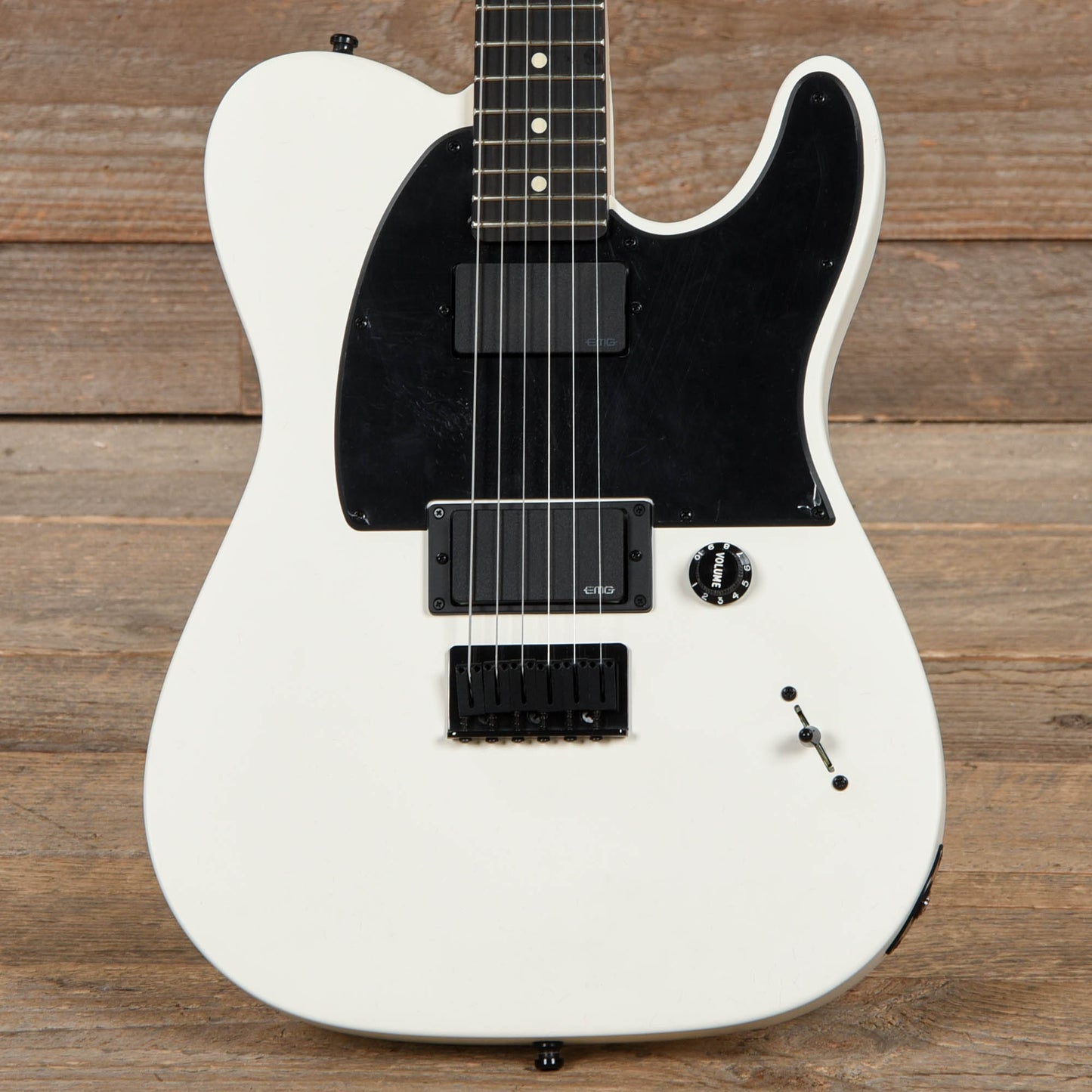 Fender Artist Jim Root Telecaster Flat White Electric Guitars / Solid Body