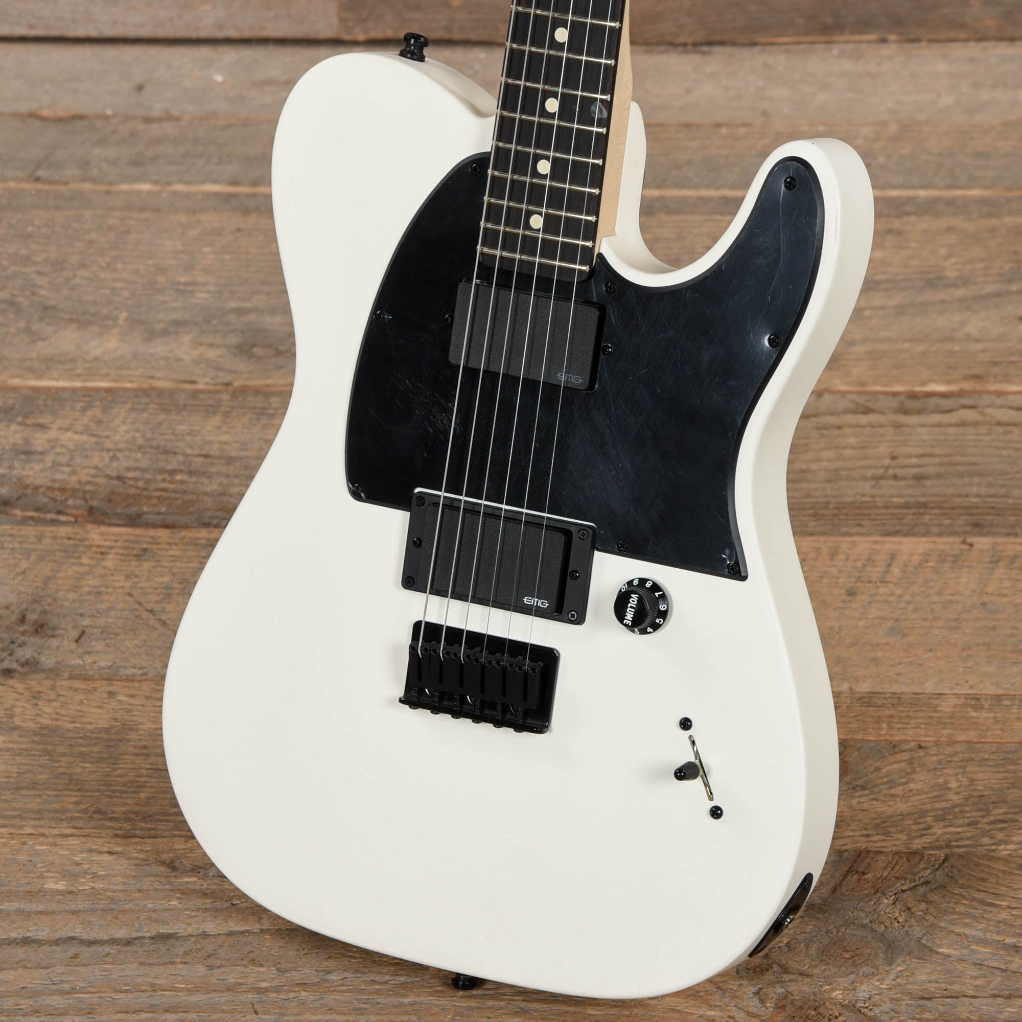 Fender Artist Jim Root Telecaster Flat White Electric Guitars / Solid Body