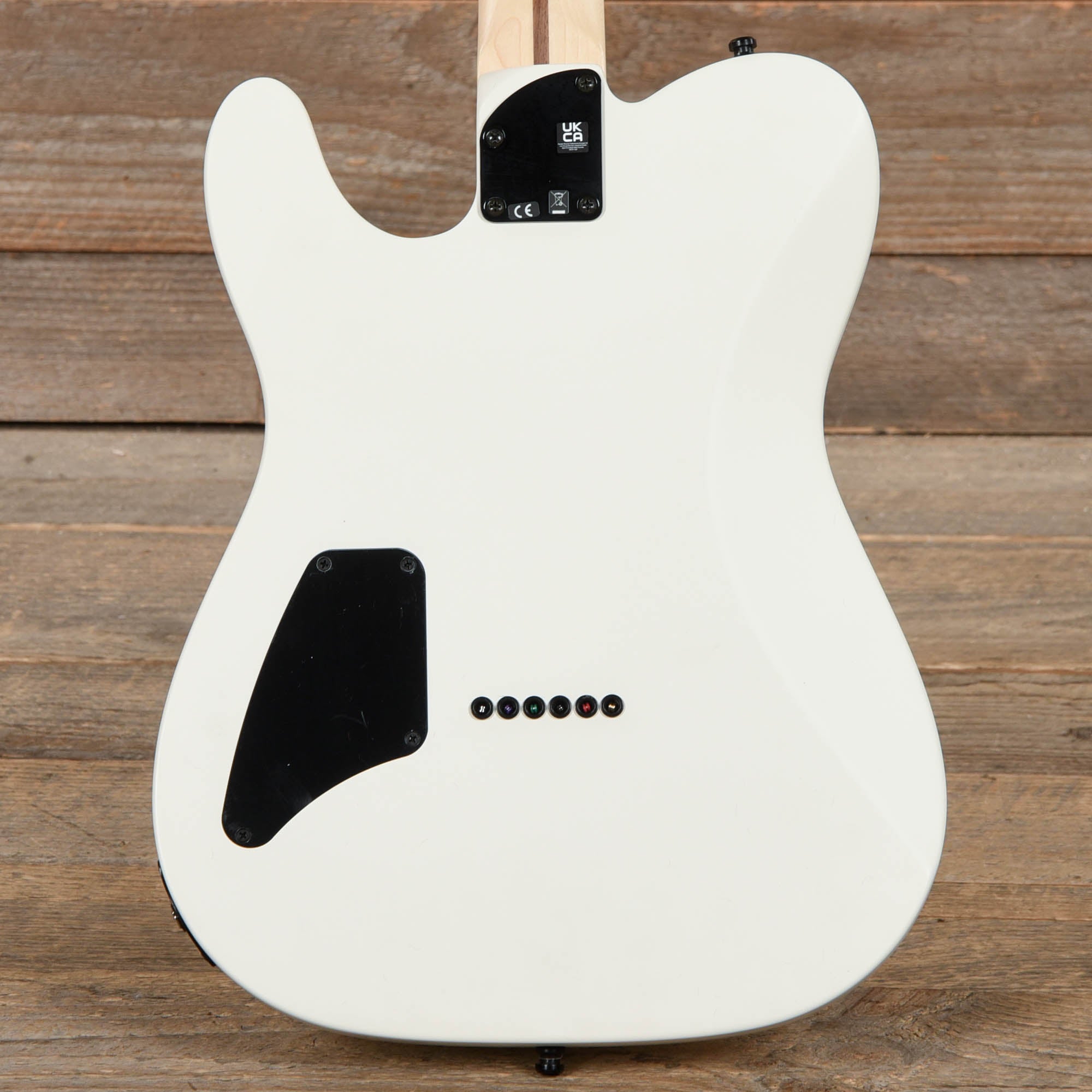Fender Artist Jim Root Telecaster Flat White Electric Guitars / Solid Body