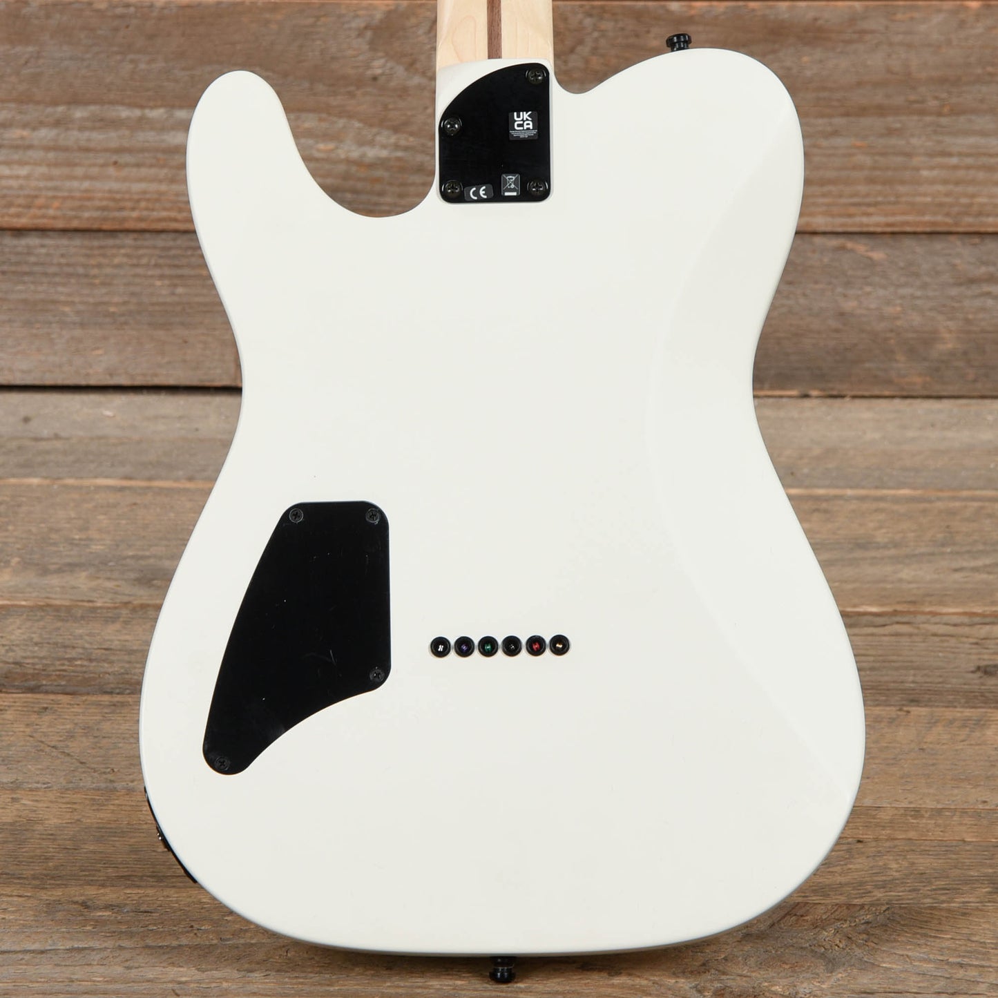 Fender Artist Jim Root Telecaster Flat White Electric Guitars / Solid Body