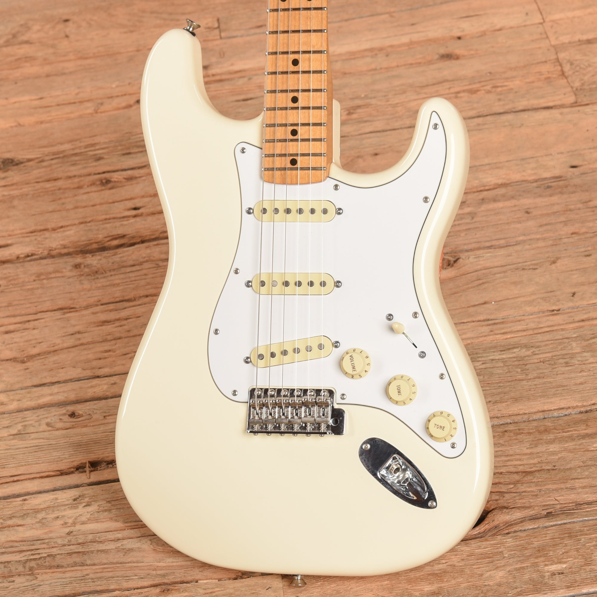 Fender Artist Jimi Hendrix Stratocaster Olympic White 2015 Electric Guitars / Solid Body