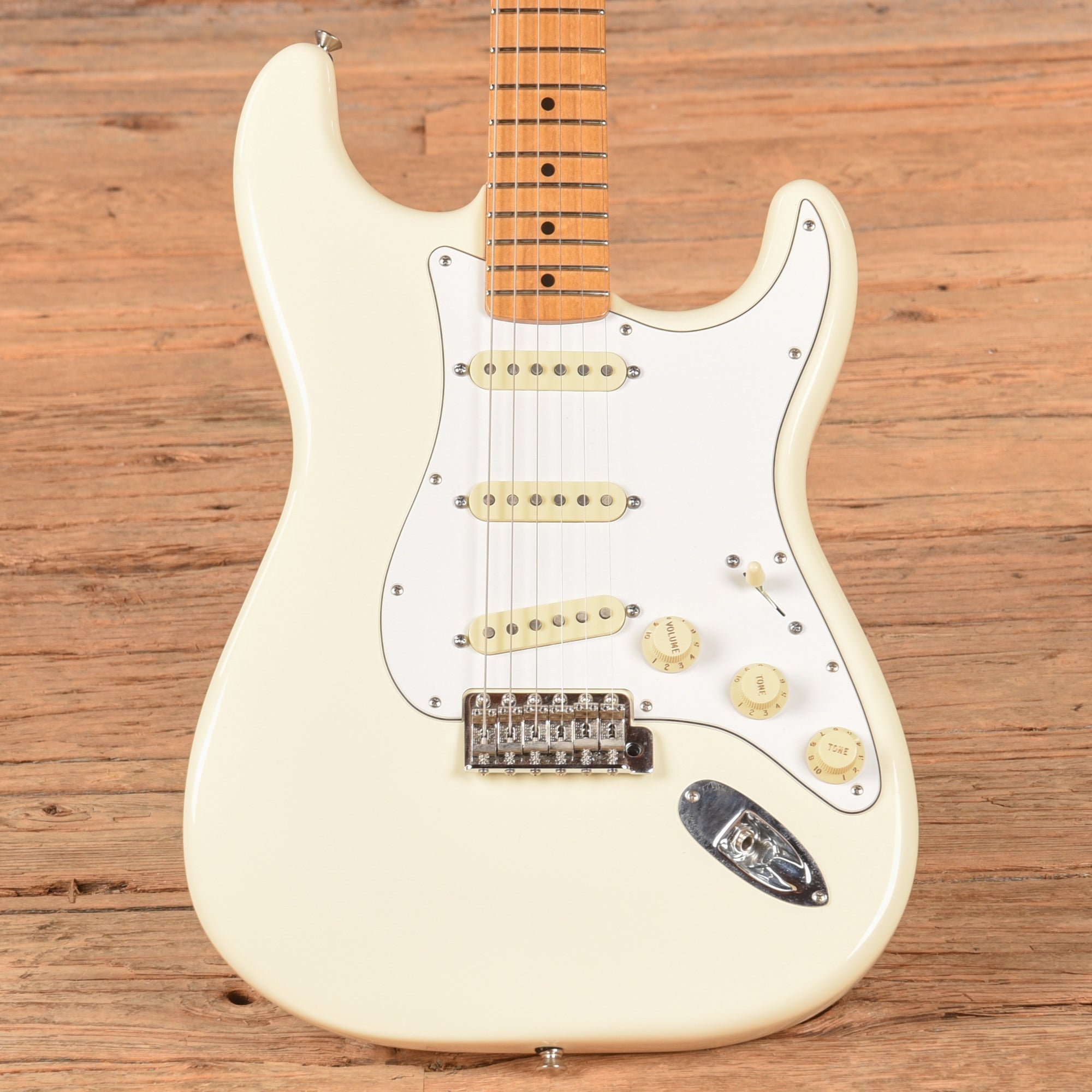 Fender Artist Jimi Hendrix Stratocaster Olympic White 2015 Electric Guitars / Solid Body