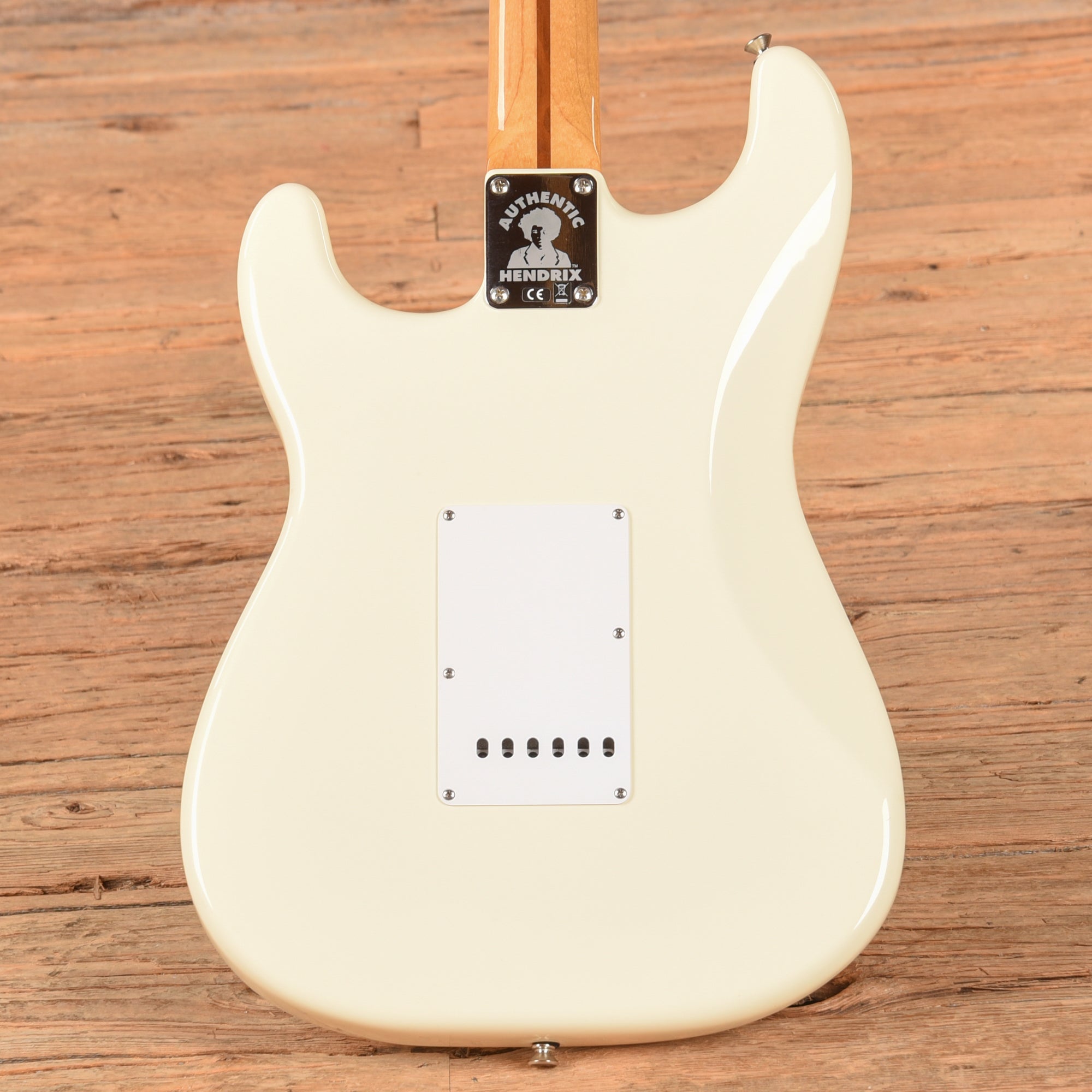 Fender Artist Jimi Hendrix Stratocaster Olympic White 2015 Electric Guitars / Solid Body