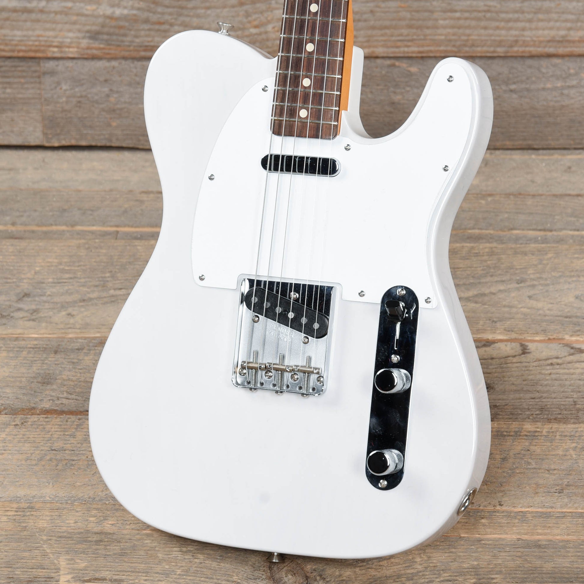 Fender Artist Jimmy Page Telecaster Mirror White Blonde Electric Guitars / Solid Body