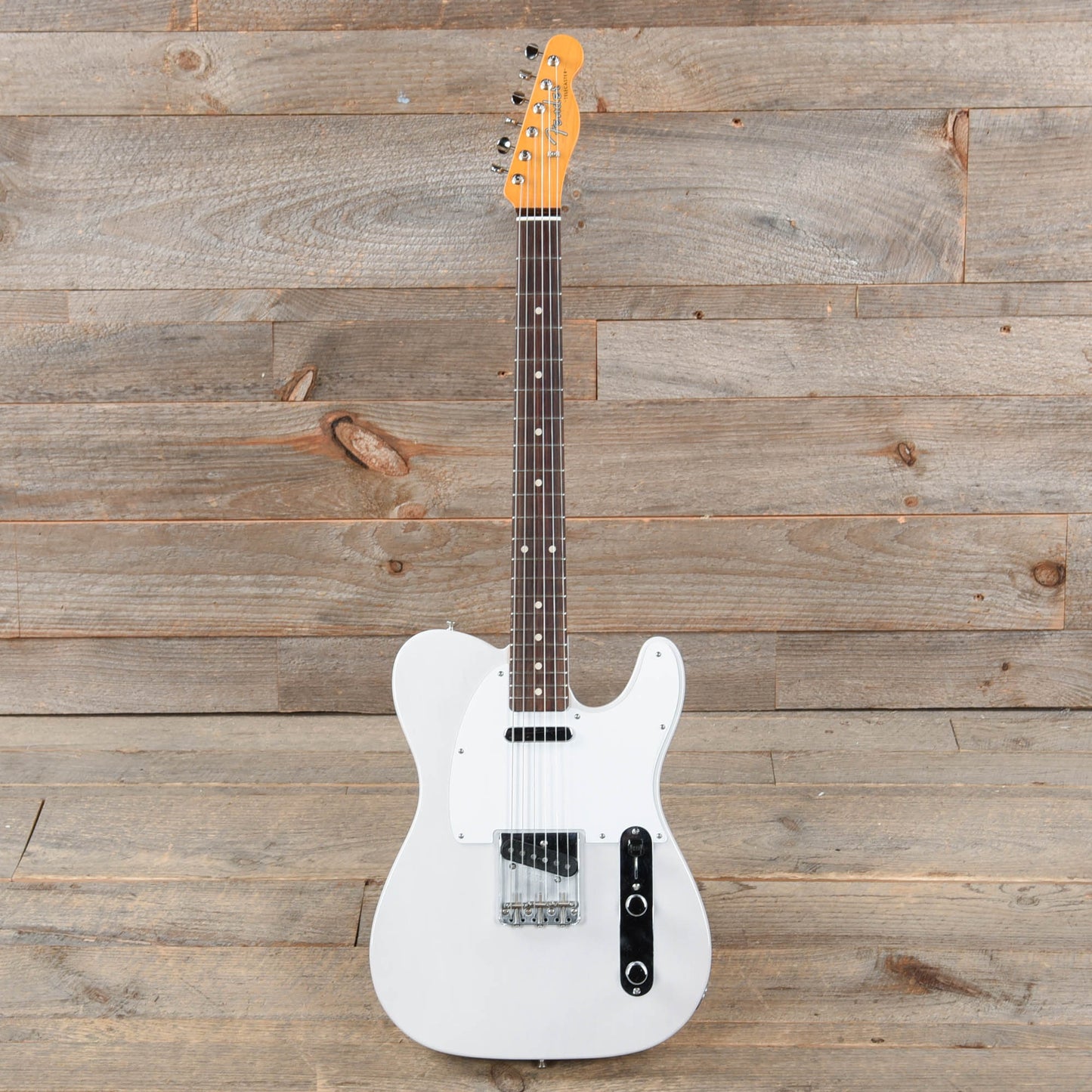Fender Artist Jimmy Page Telecaster Mirror White Blonde Electric Guitars / Solid Body
