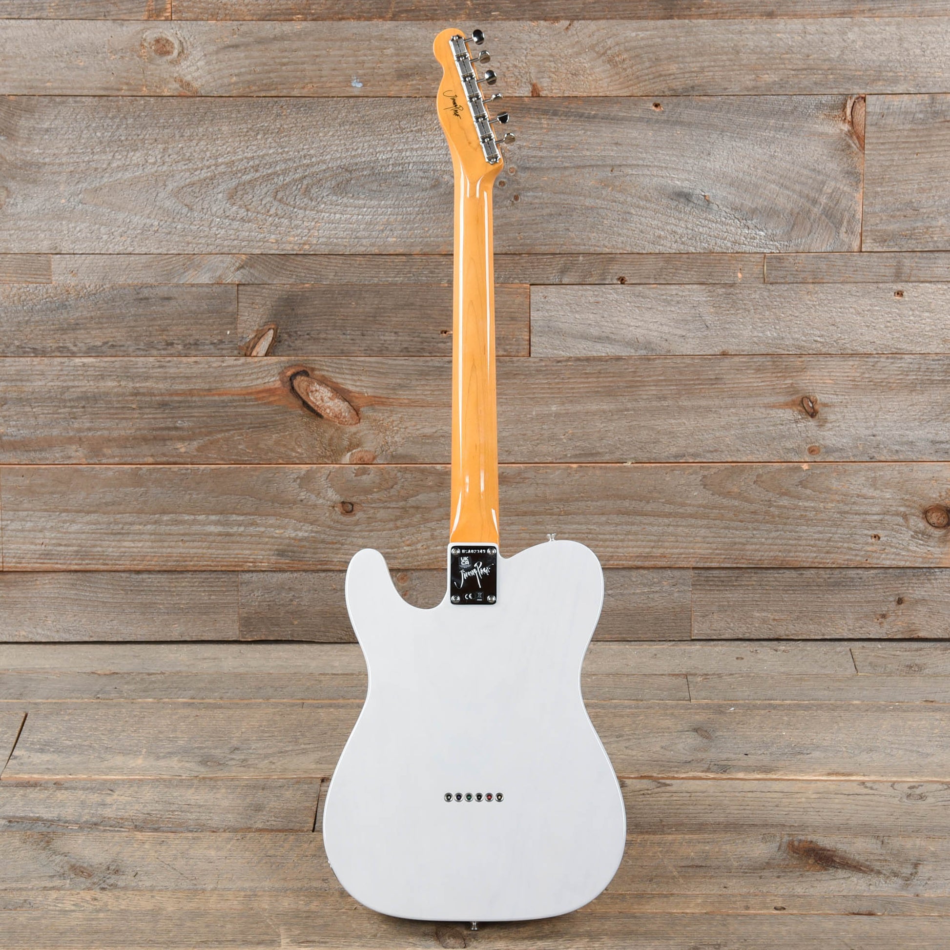 Fender Artist Jimmy Page Telecaster Mirror White Blonde Electric Guitars / Solid Body