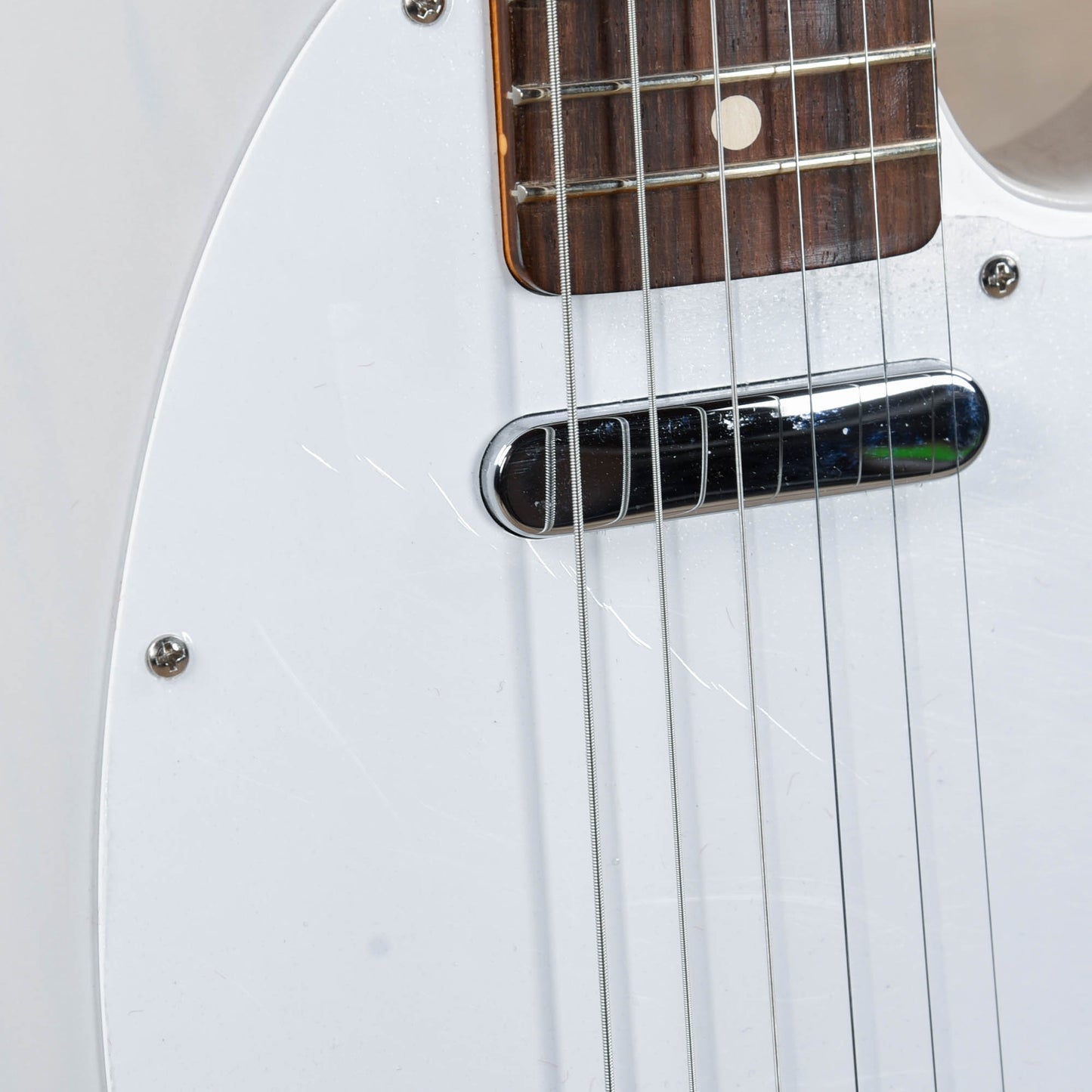 Fender Artist Jimmy Page Telecaster Mirror White Blonde Electric Guitars / Solid Body