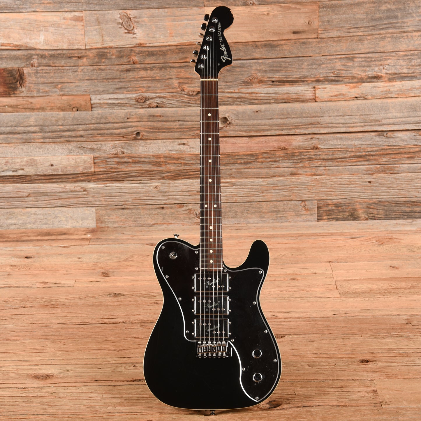 Fender Artist John 5 J5 Triple Tele Deluxe Black 2007 Electric Guitars / Solid Body