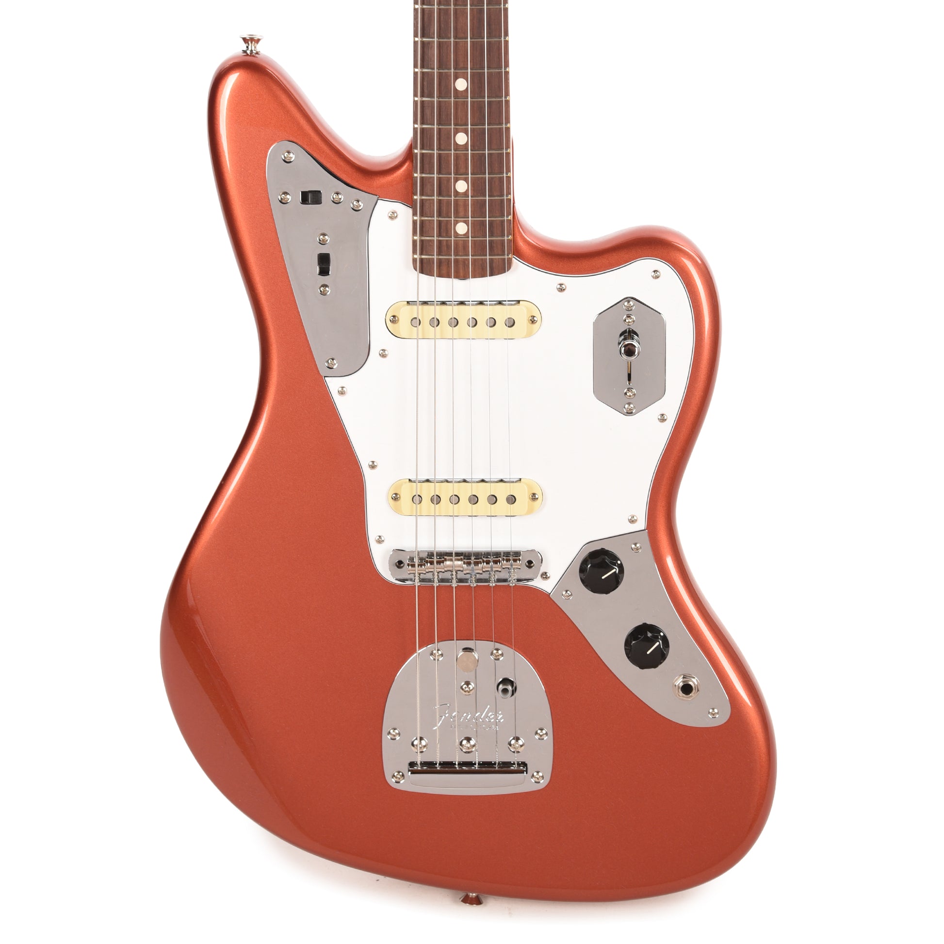 Fender Artist Johnny Marr Jaguar Metallic KO Electric Guitars / Solid Body