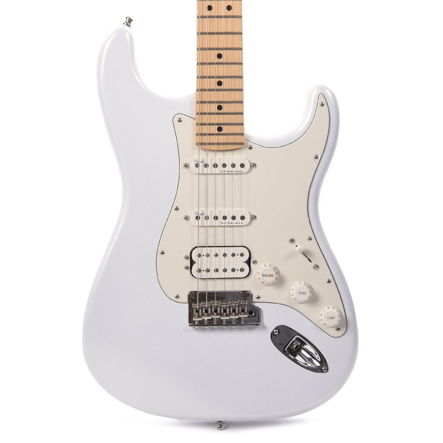Fender Artist Juanes Stratocaster Luna White Electric Guitars / Solid Body