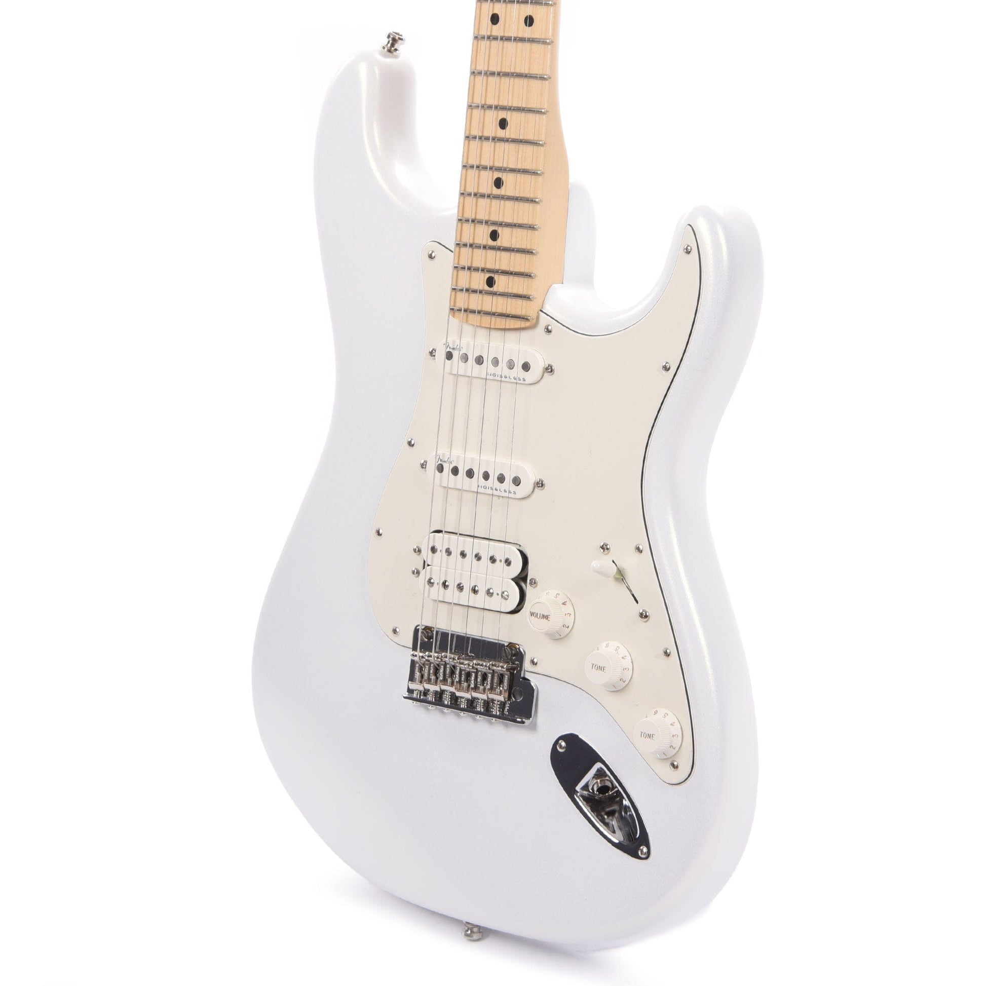 Fender Artist Juanes Stratocaster Luna White Electric Guitars / Solid Body