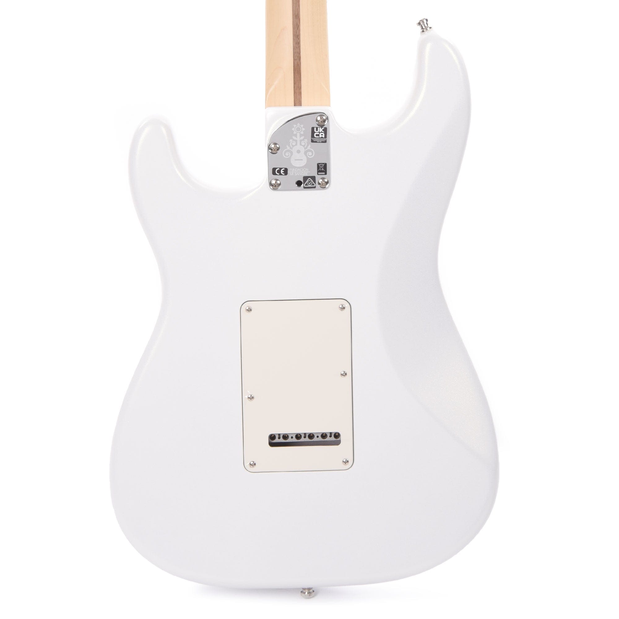 Fender Artist Juanes Stratocaster Luna White Electric Guitars / Solid Body