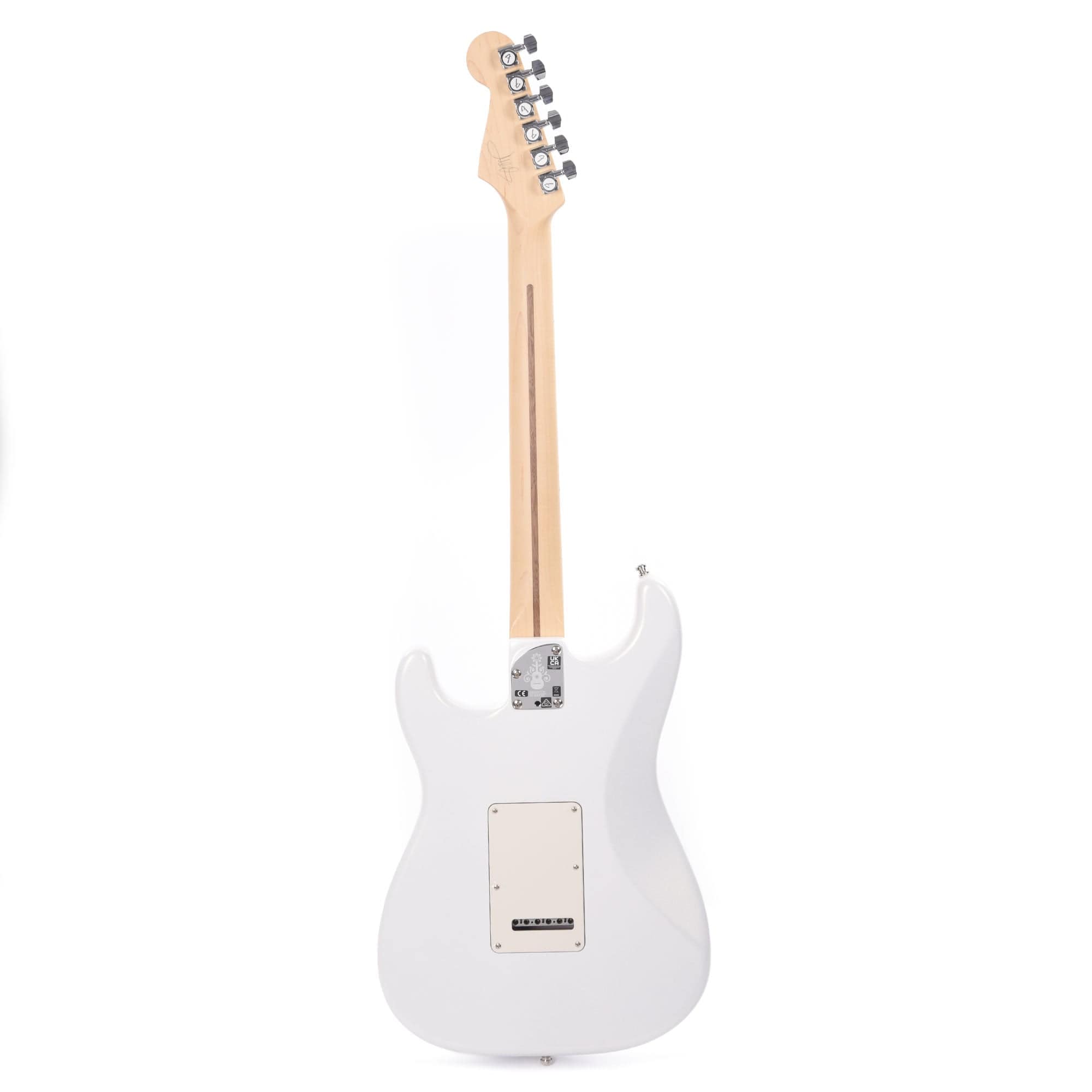 Fender Artist Juanes Stratocaster Luna White Electric Guitars / Solid Body