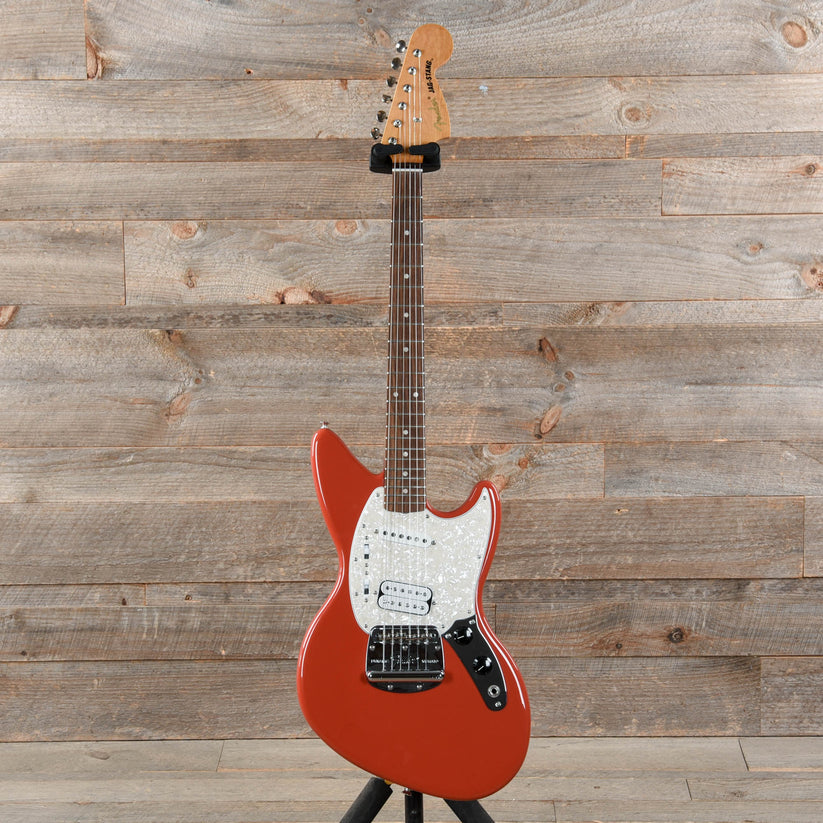 Fender Artist Kurt Cobain Jag-Stang Fiesta Red – Chicago Music Exchange