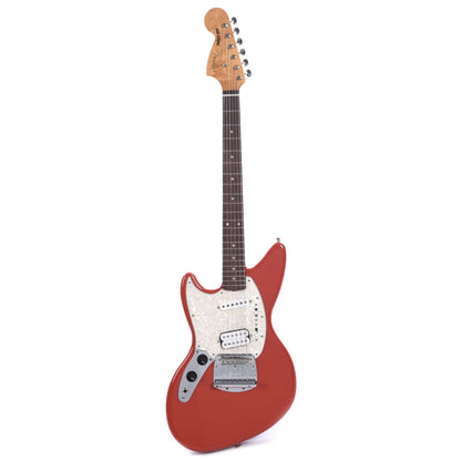 Fender Artist Kurt Cobain Jag-Stang LEFTY Fiesta Red Electric Guitars / Solid Body