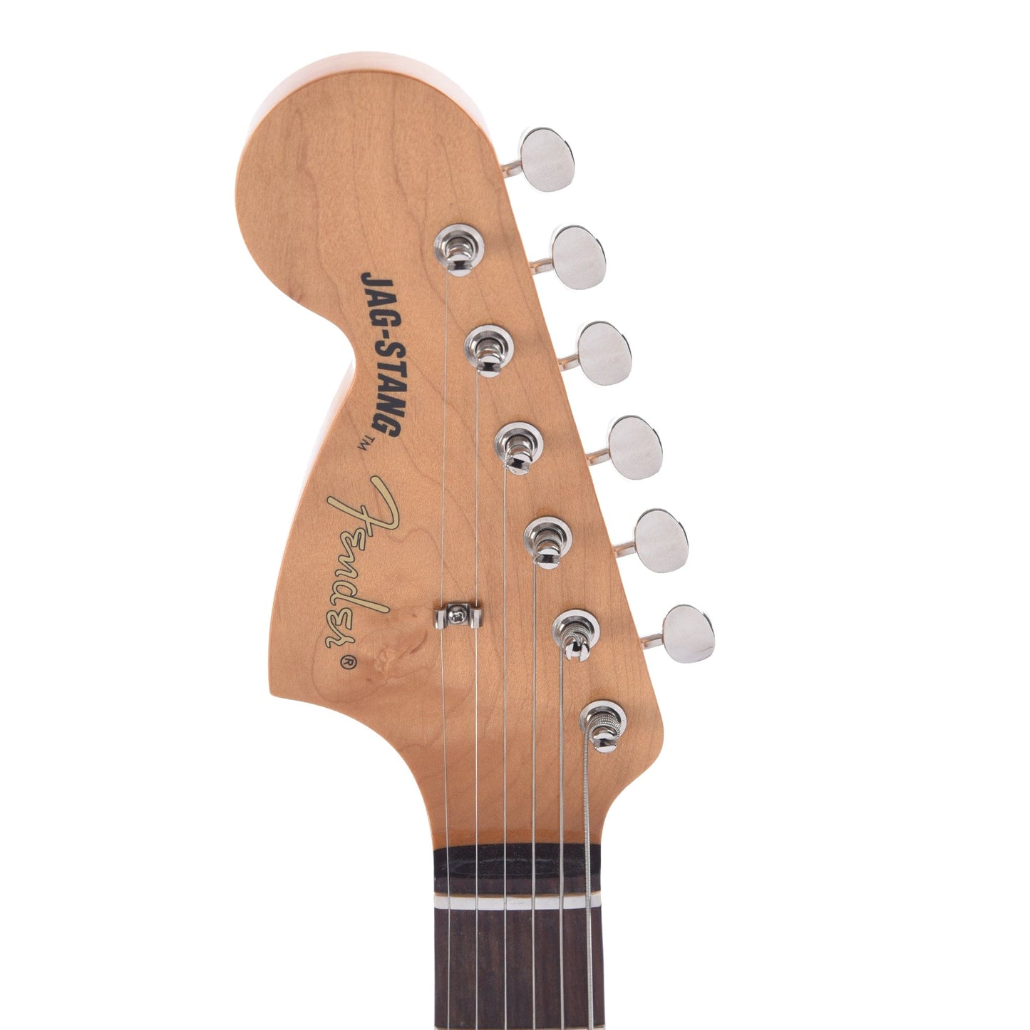 Fender Artist Kurt Cobain Jag-Stang LEFTY Fiesta Red Electric Guitars / Solid Body