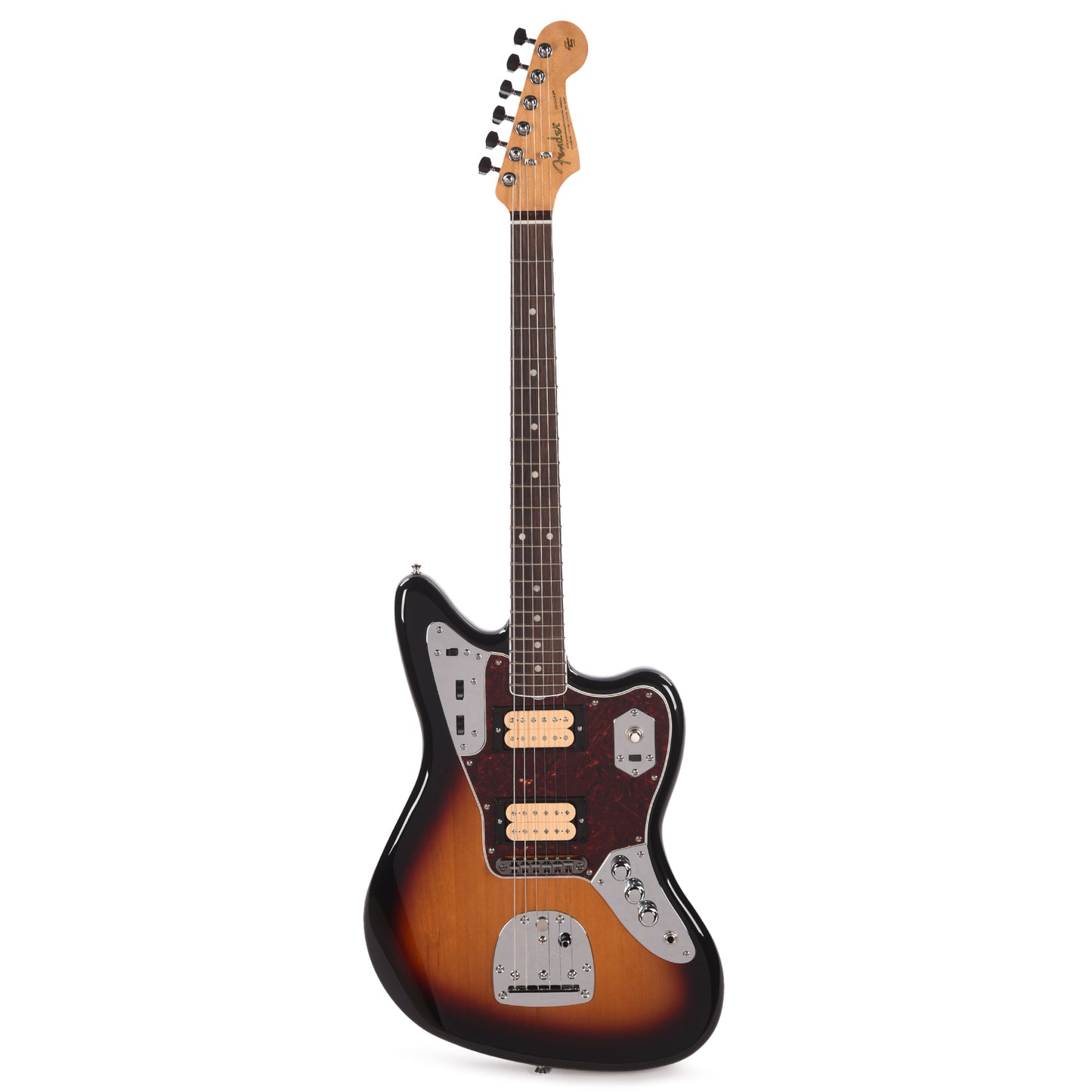 Fender Artist Kurt Cobain Jaguar 3-Color Sunburst Electric Guitars / Solid Body