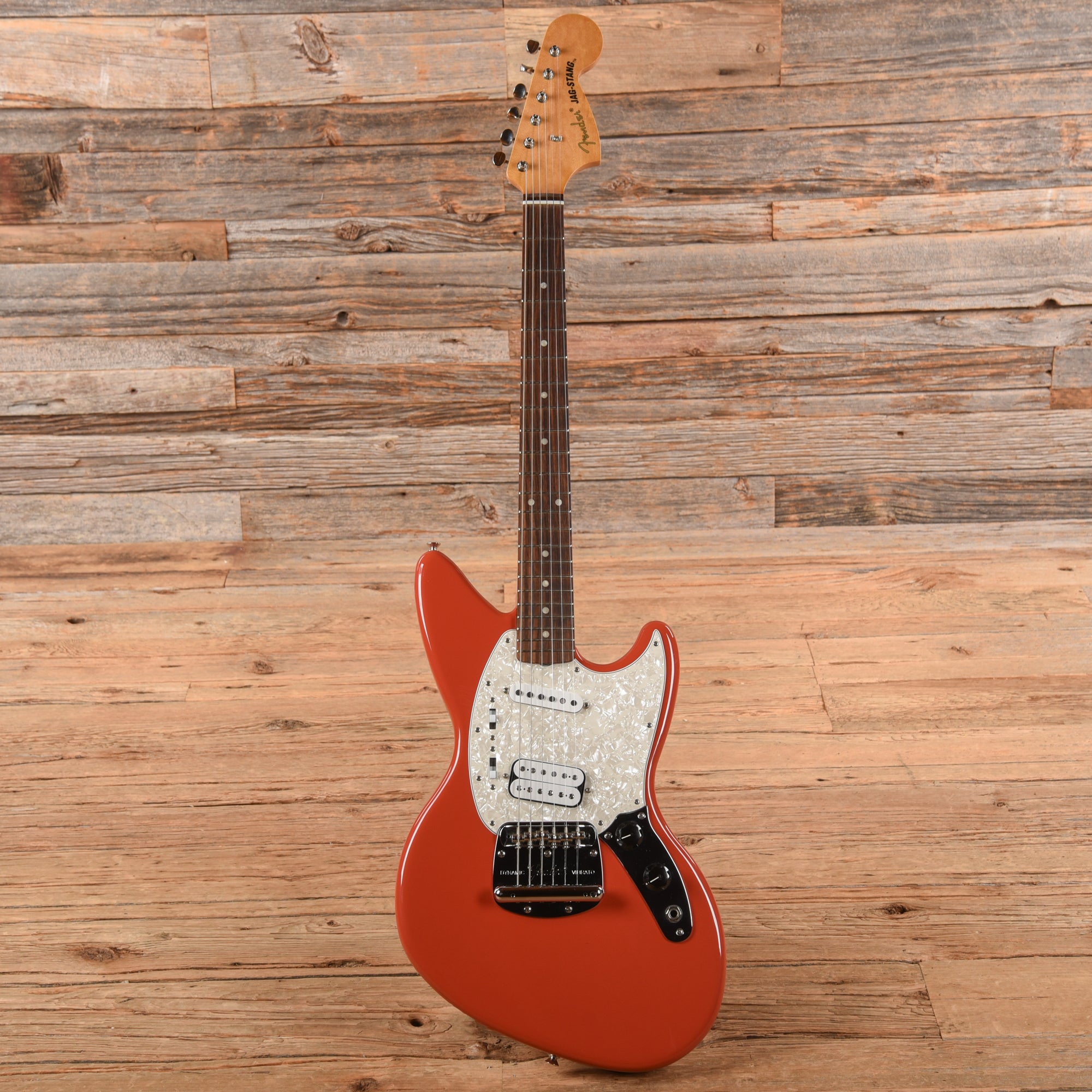 Fender Artist Kurt Cobain Signature Jag-Stang Fiesta Red 2021 Electric Guitars / Solid Body