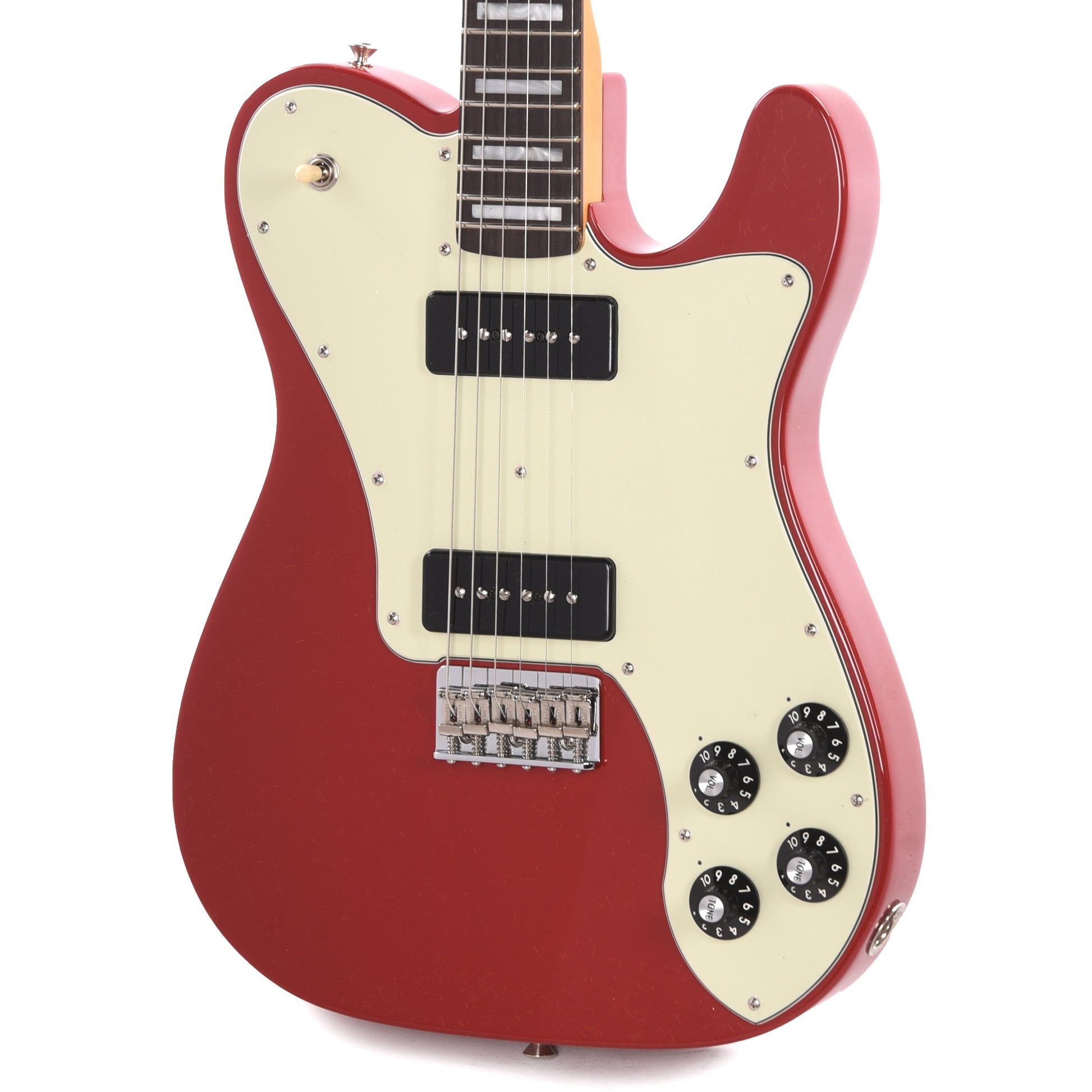Fender Artist Limited Edition Chris Shiflett Cleaver Telecaster Deluxe Dakota Red Electric Guitars / Solid Body