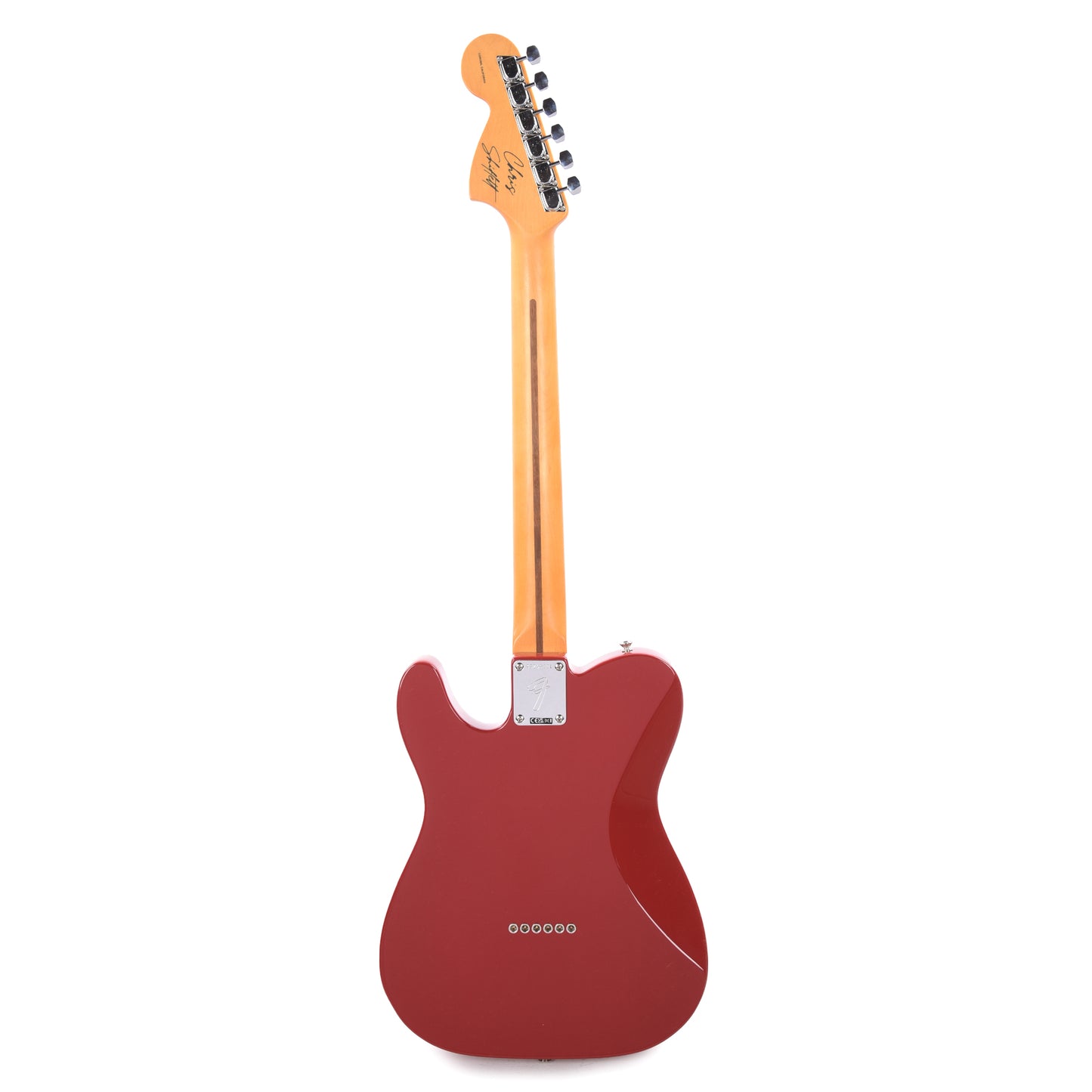Fender Artist Limited Edition Chris Shiflett Cleaver Telecaster Deluxe Dakota Red Electric Guitars / Solid Body