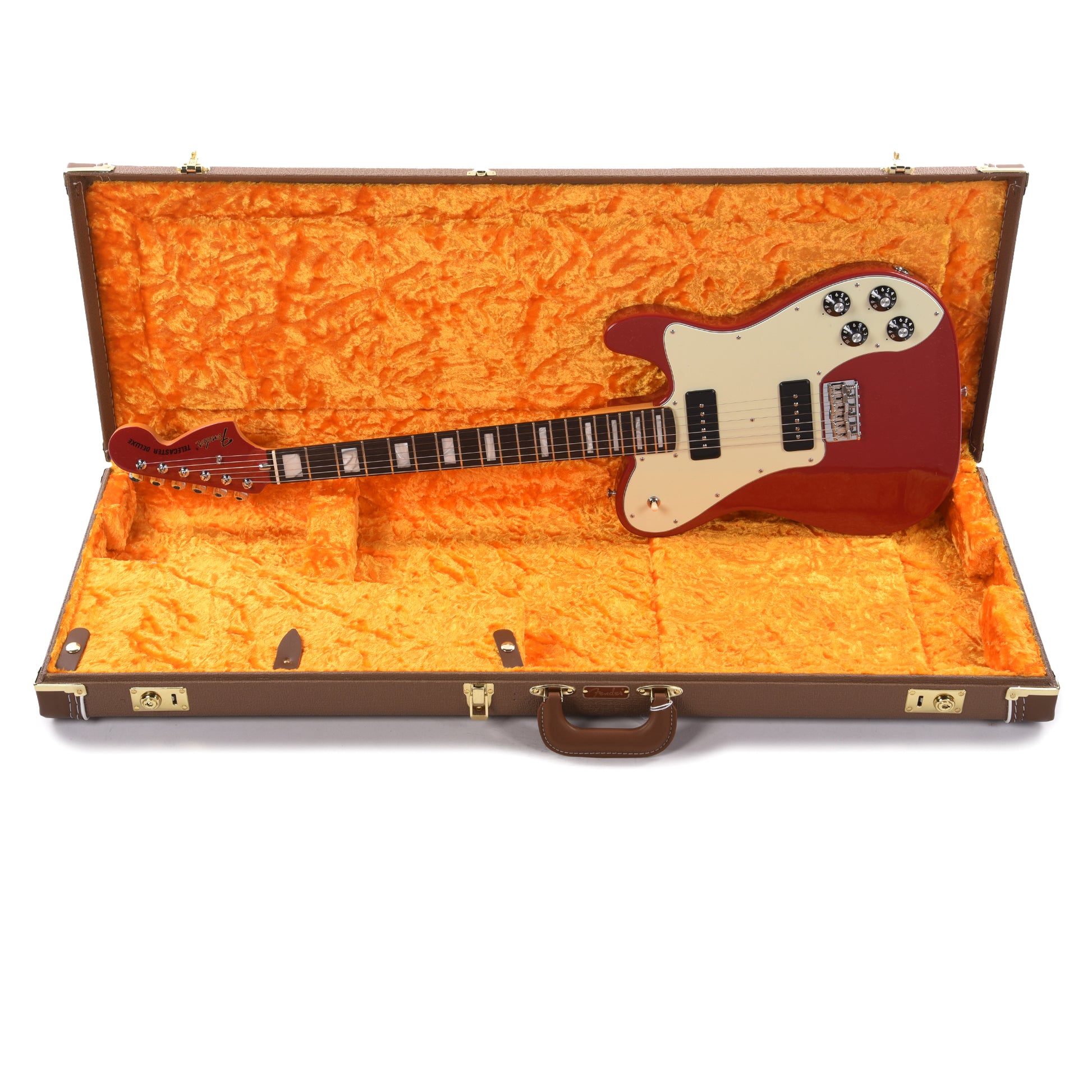 Fender Artist Limited Edition Chris Shiflett Cleaver Telecaster Deluxe Dakota Red Electric Guitars / Solid Body